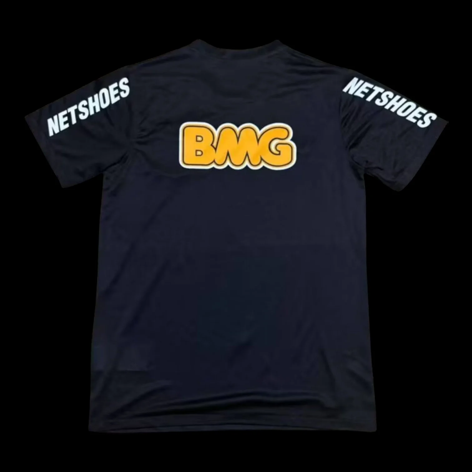 Santos Maillot Rétro Noir 1112 - Vue 2