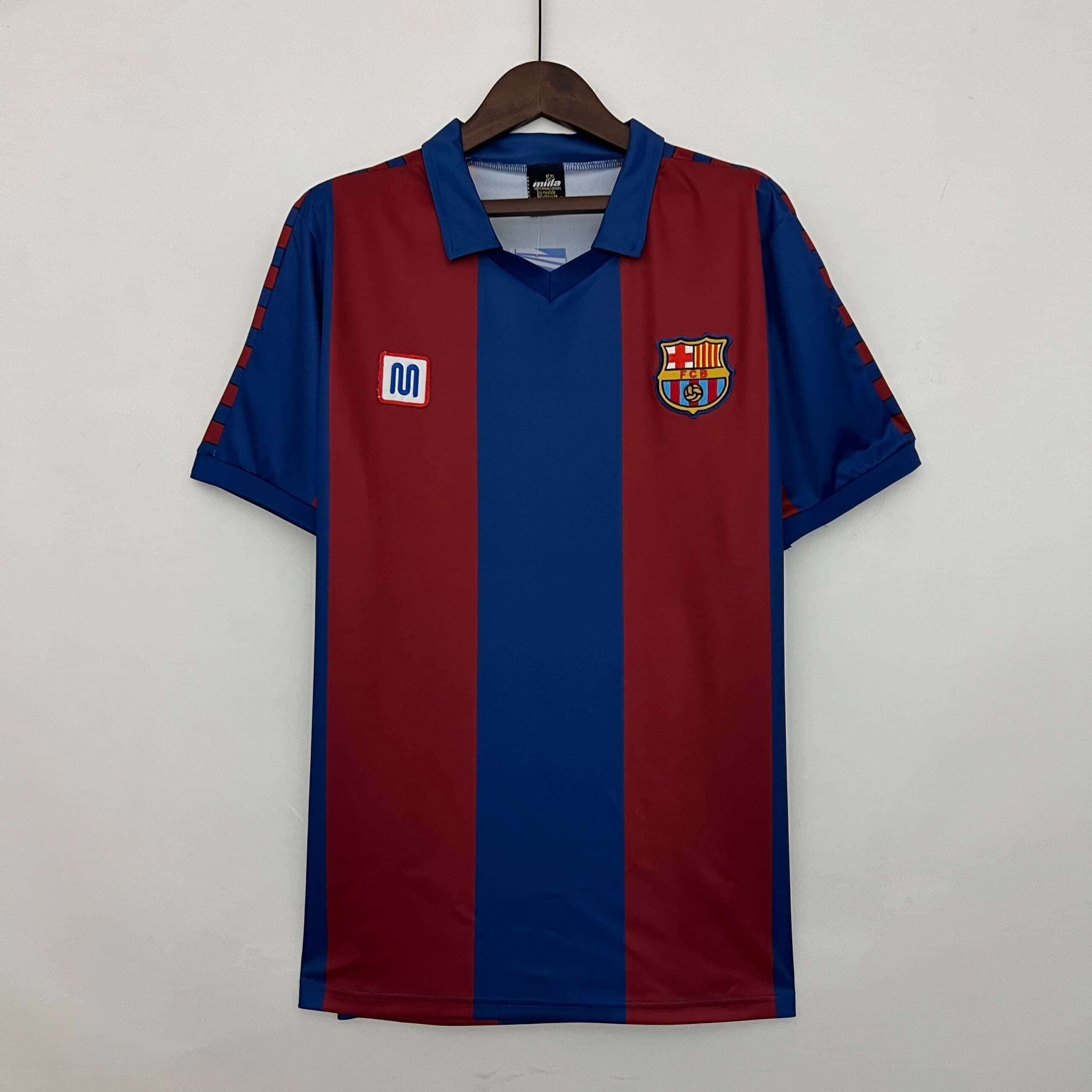 Barcelone Maillot Rétro 8082 - Vue 1