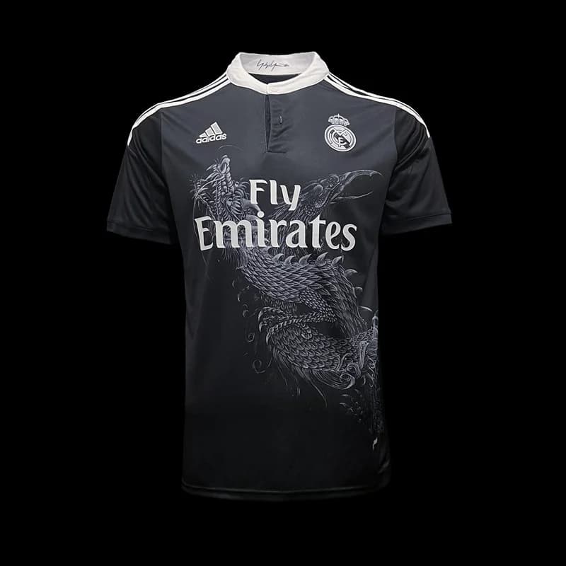 Real Madrid Maillot Rétro 1415 - Vue 1