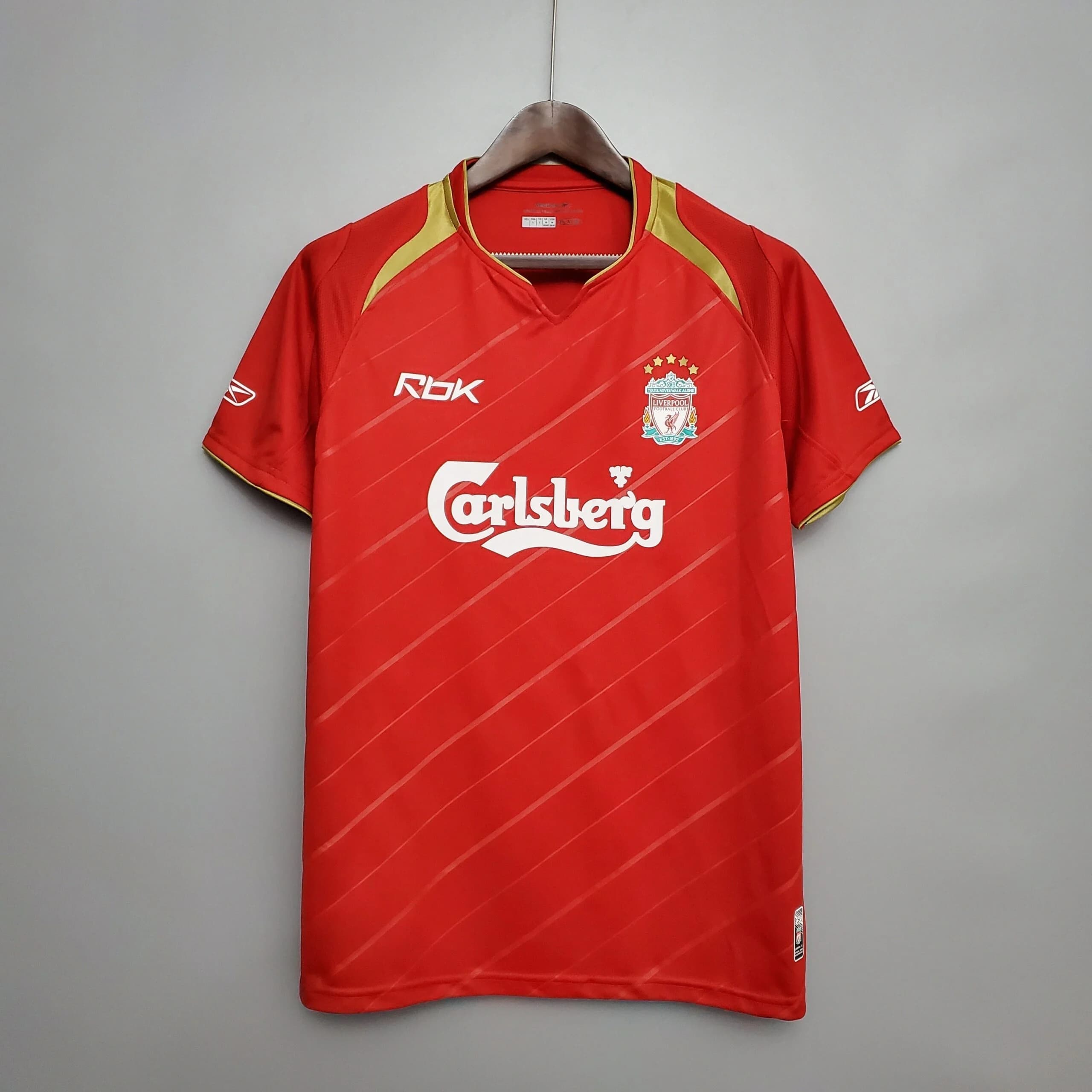 Maillot Liverpool Maillot Rétro 0506 pas cher - Boutique Officielle Liverpool
