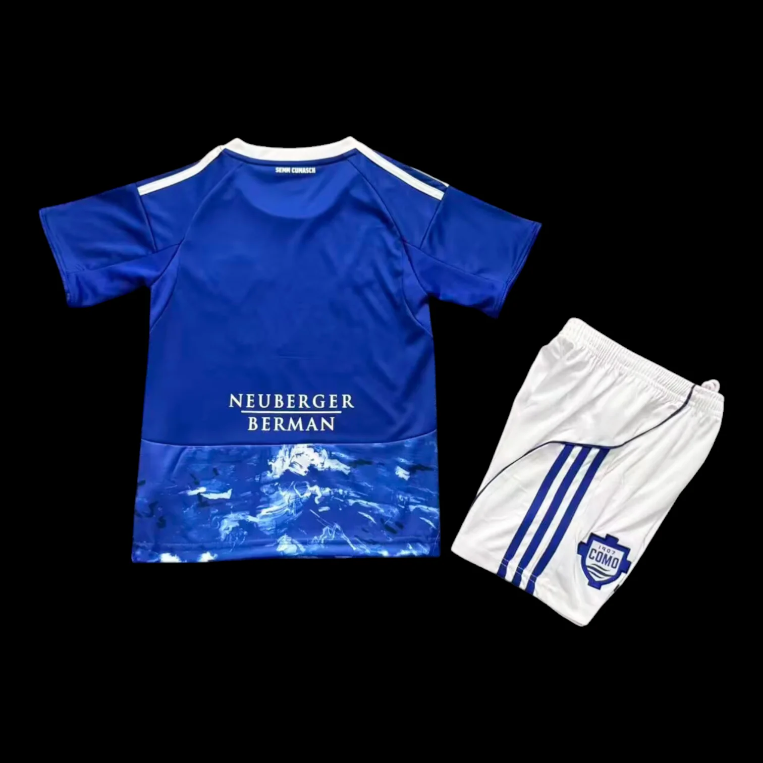 Vue arrière Como Maillot Domicile 2526- Enfant