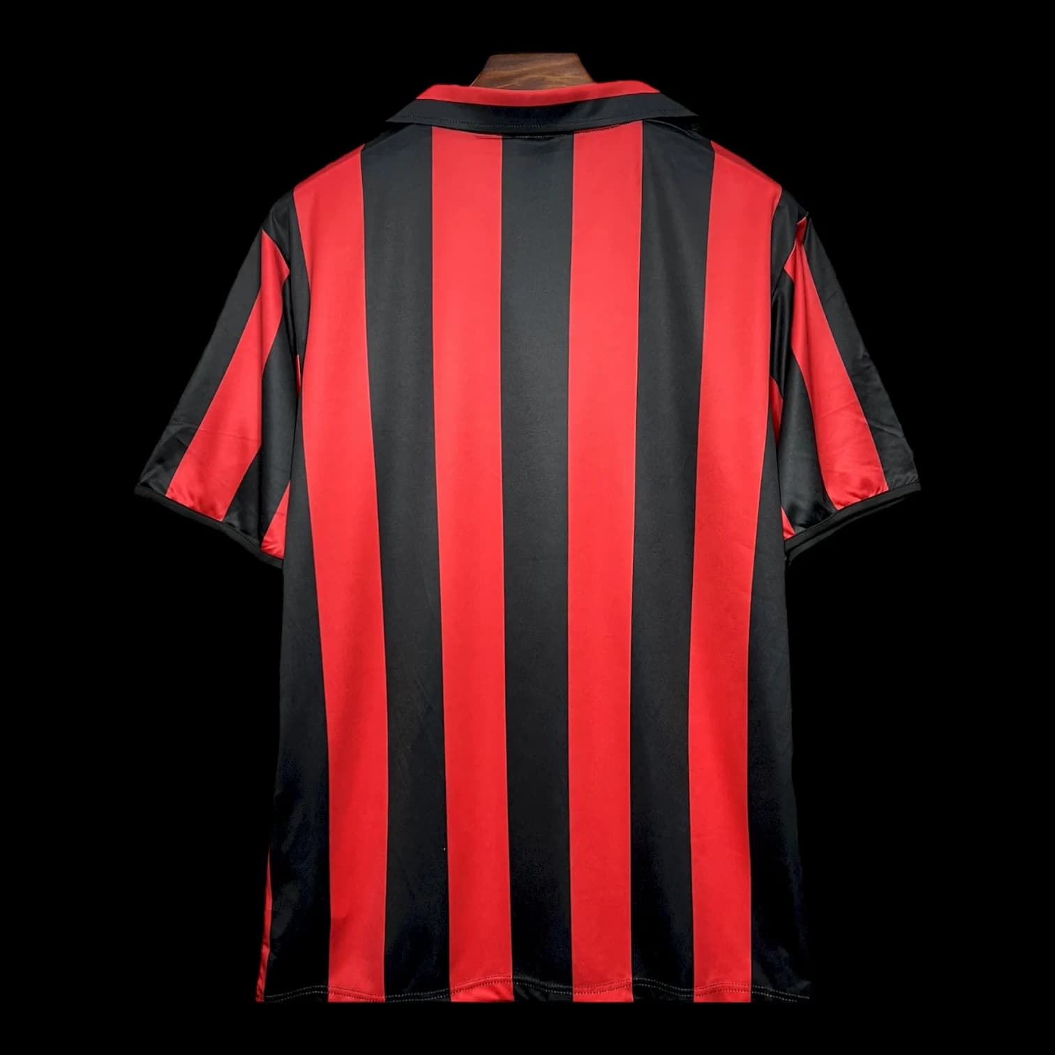 Vue arrière Milan AC Maillot Rétro 19881989