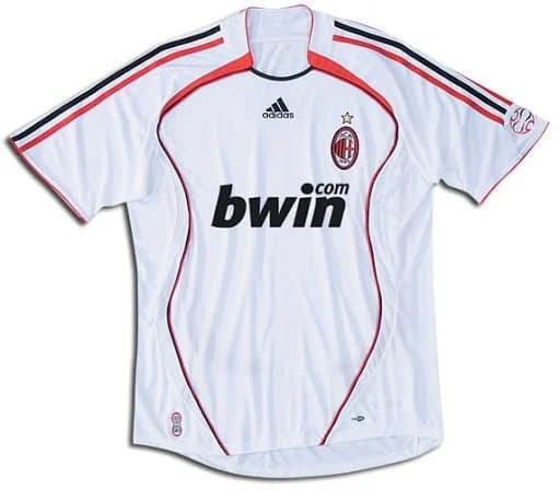Maillot Milan AC Maillot Rétro 2006-07 pas cher - Boutique Officielle Milan AC