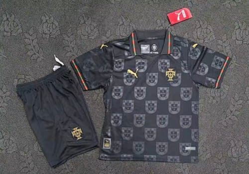 Vue arrière Maillot Enfant Portugal Extérieur 2020/26