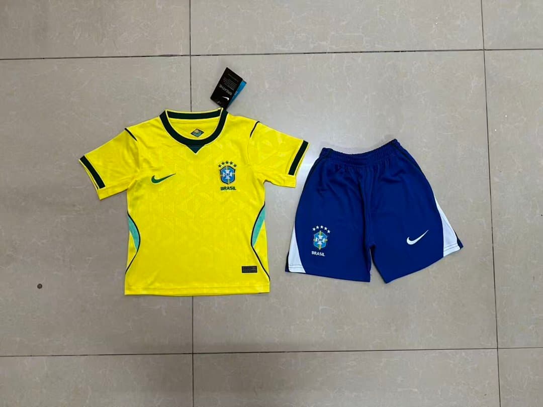 Maillot Enfant Brésil Domicile Officiel Acheter Maillot Enfant Brésil Domicile - Maillot pas cher