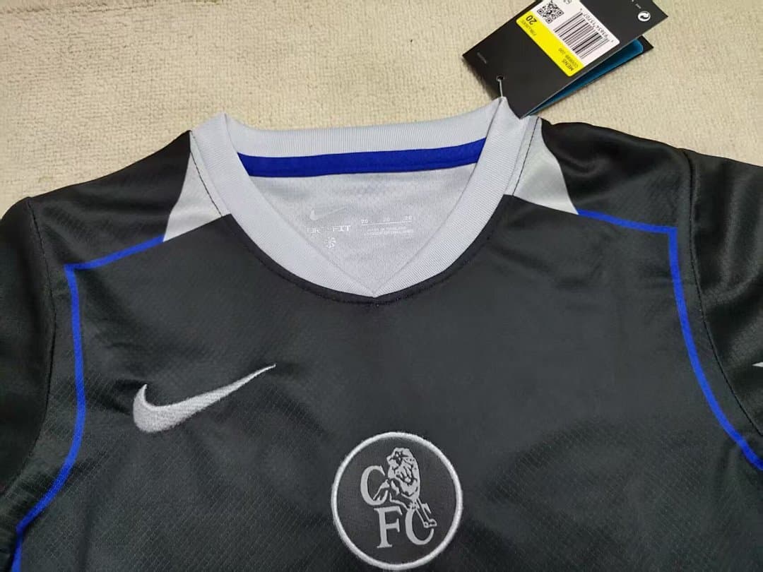 Vue arrière Maillot Enfant Chelsea Third 2025/26