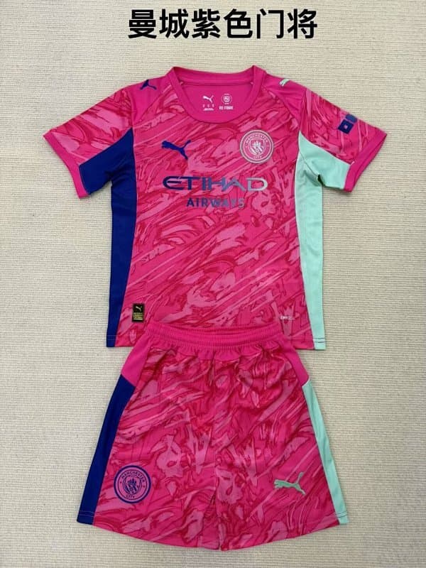 Maillot de gardien Enfant Manchester City 2025/26 Officiel Acheter Maillot de gardien Enfant Manchester City 2025/26 - Maillot pas cher