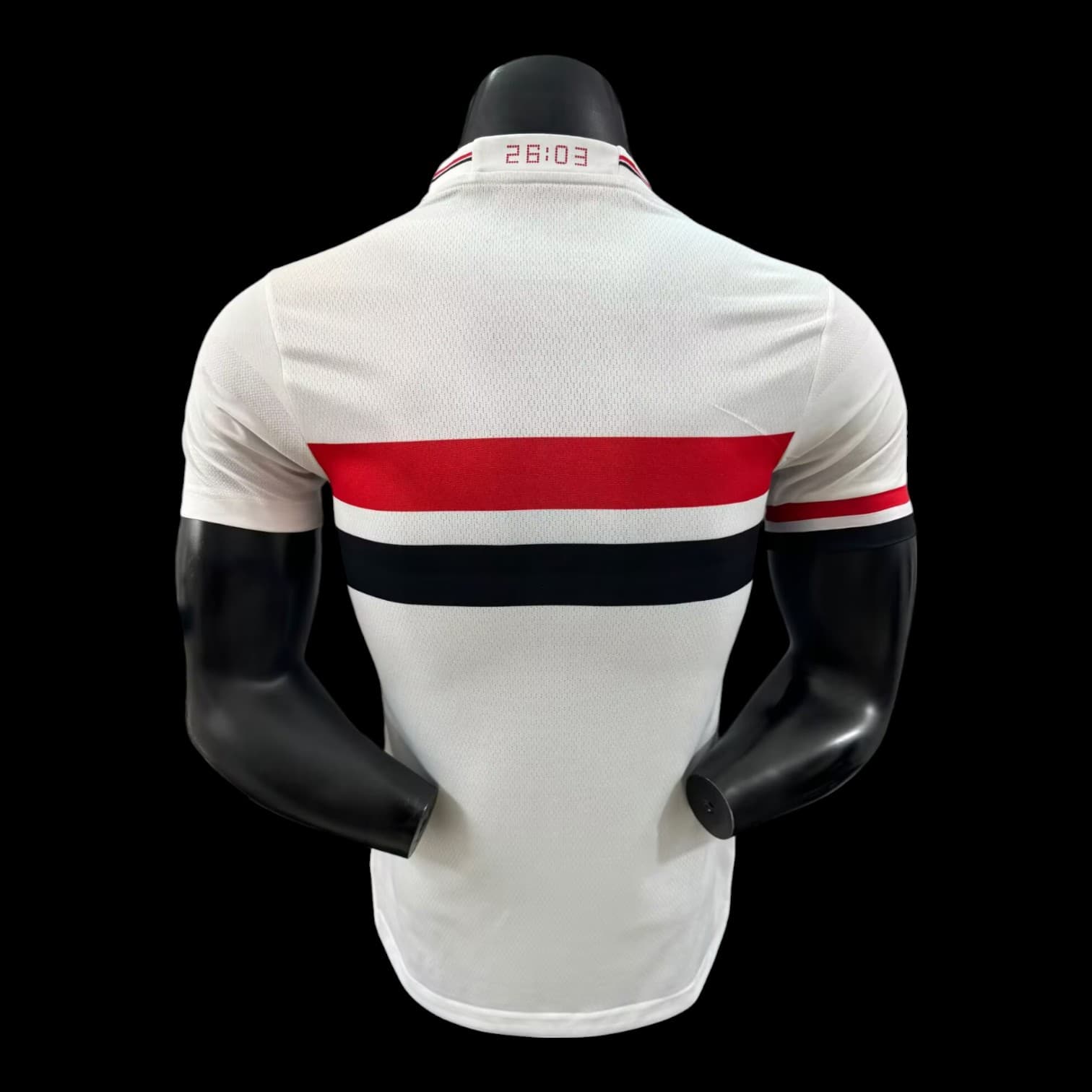 Vue arrière Sao Paulo Maillot Domicile 2526 – Version Player