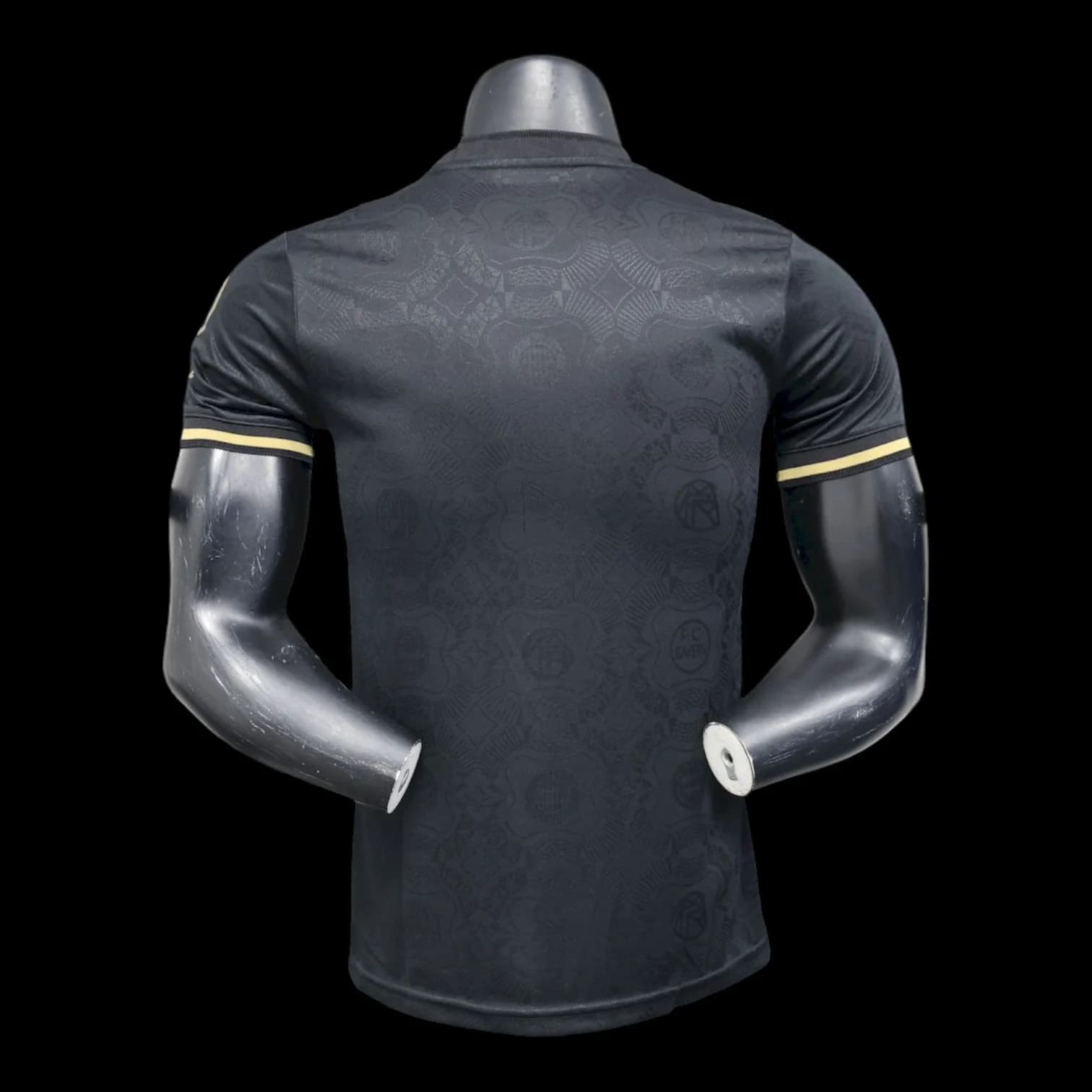 Vue arrière Bayern Munich Maillot 125th Anniversary Noir – Version Player