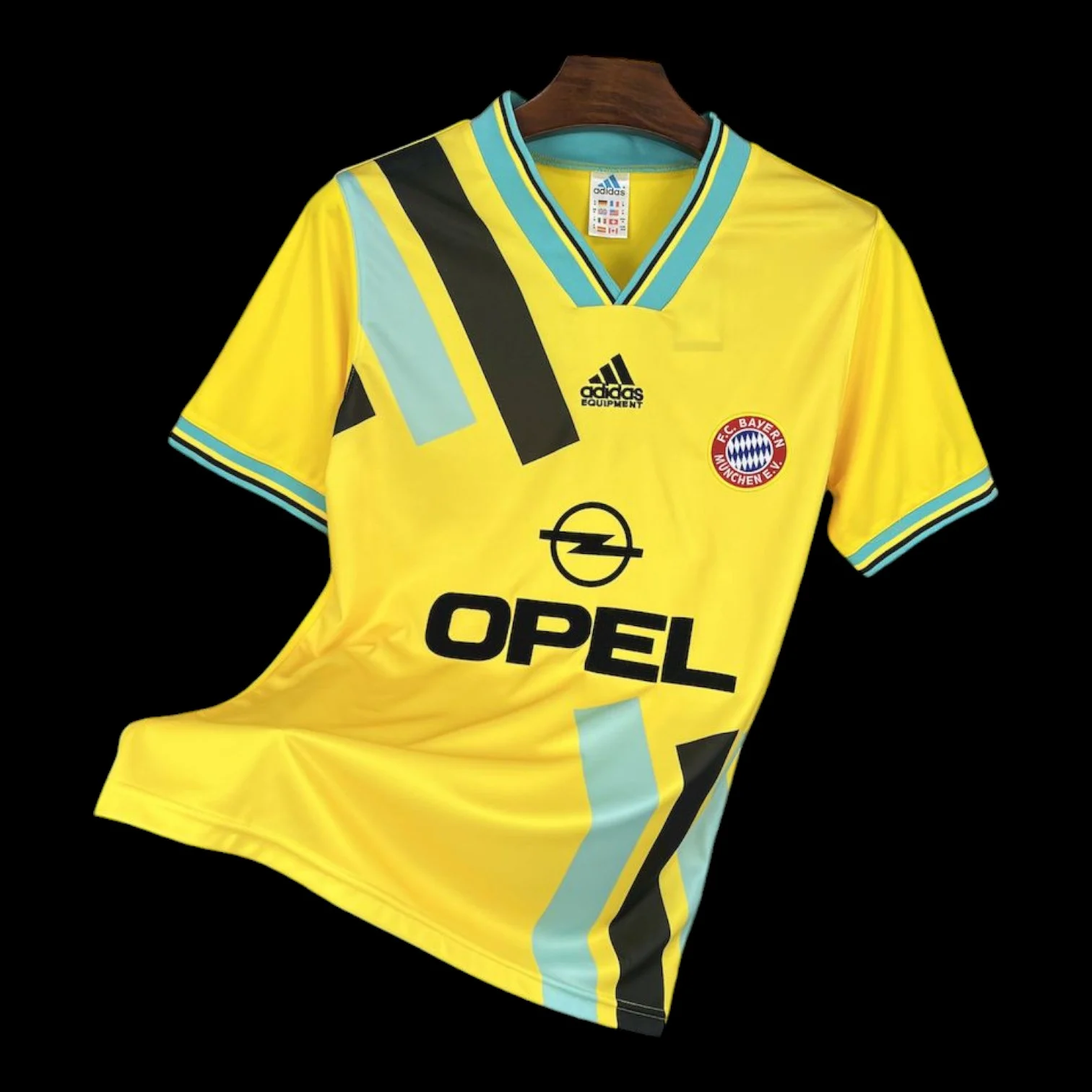 Bayern Munich Maillot Extérieur Rétro 199395 - Vue 1