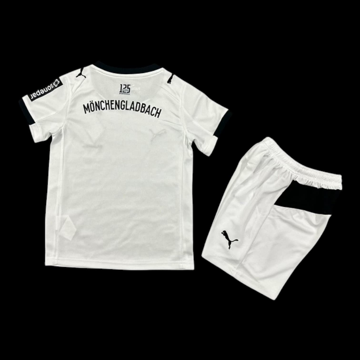 Vue arrière Borussia Mönchengladbach Maillot Domicile 2526 – Enfant