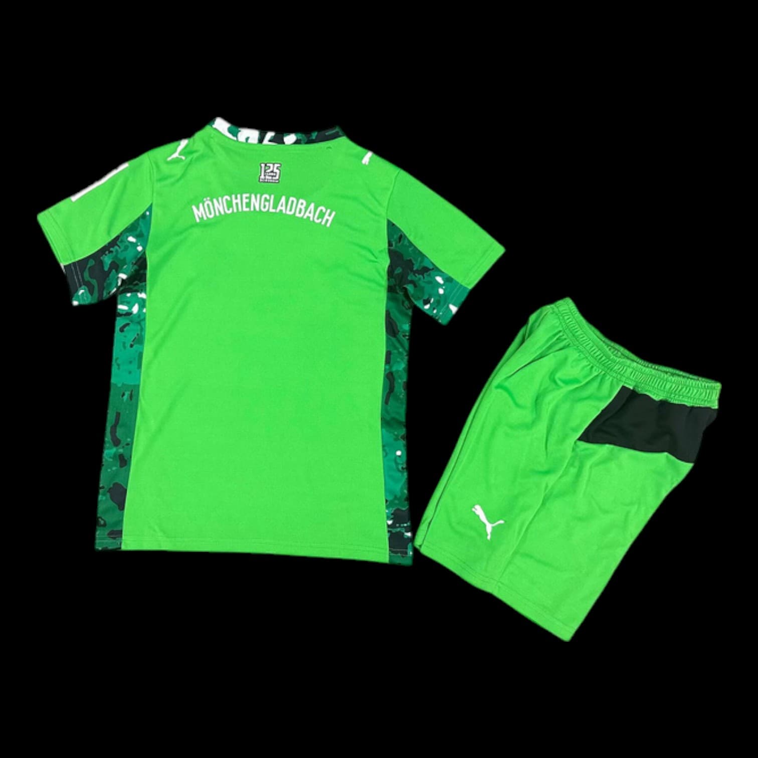 Vue arrière Borussia Mönchengladbach Maillot Extérieur 2526 – Enfant