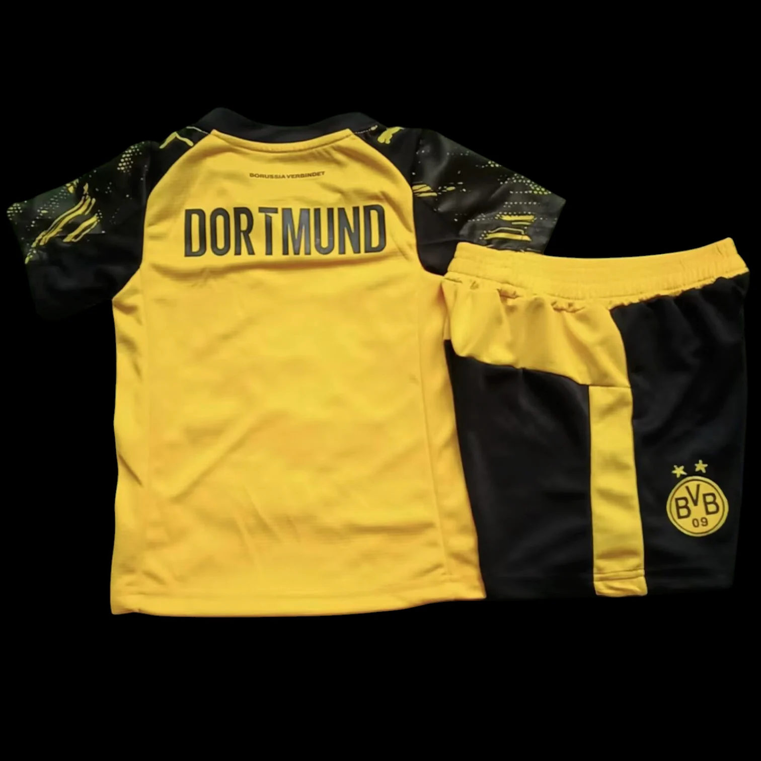 Vue arrière Dortmund Maillot Domicile 2526 – Enfant