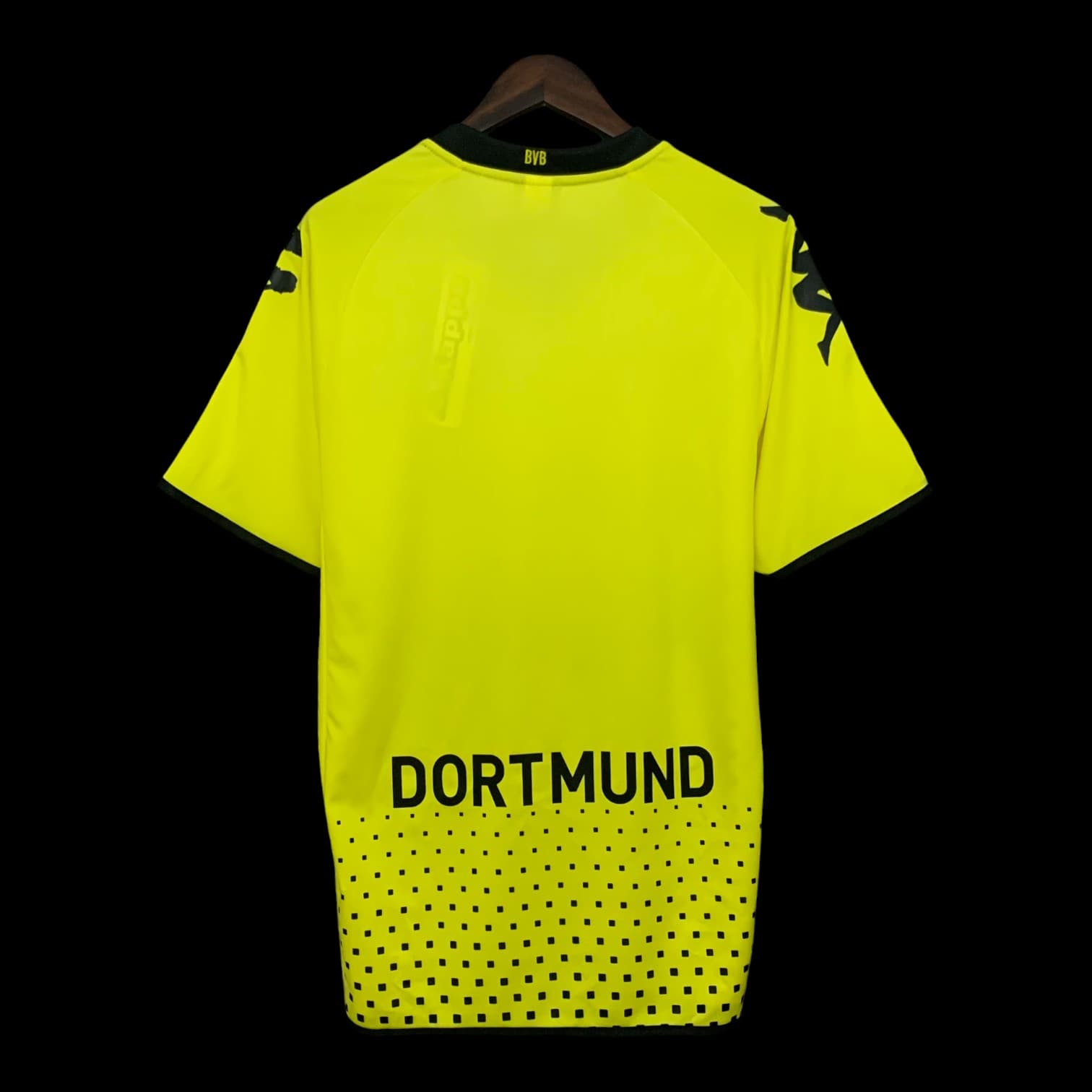 Vue arrière Dortmund Maillot Domicile Rétro 1112
