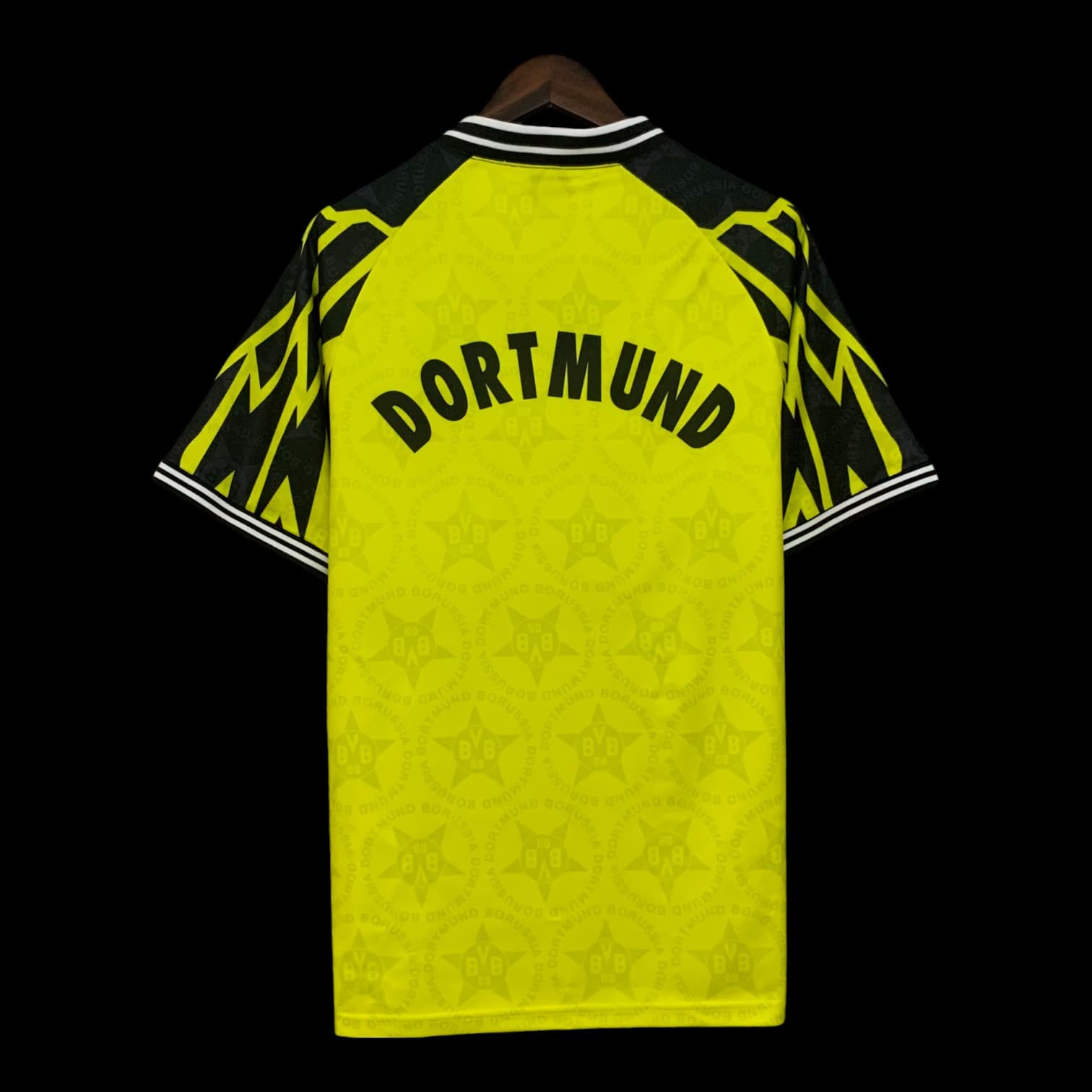 Vue arrière Dortmund Maillot Domicile Rétro 9495