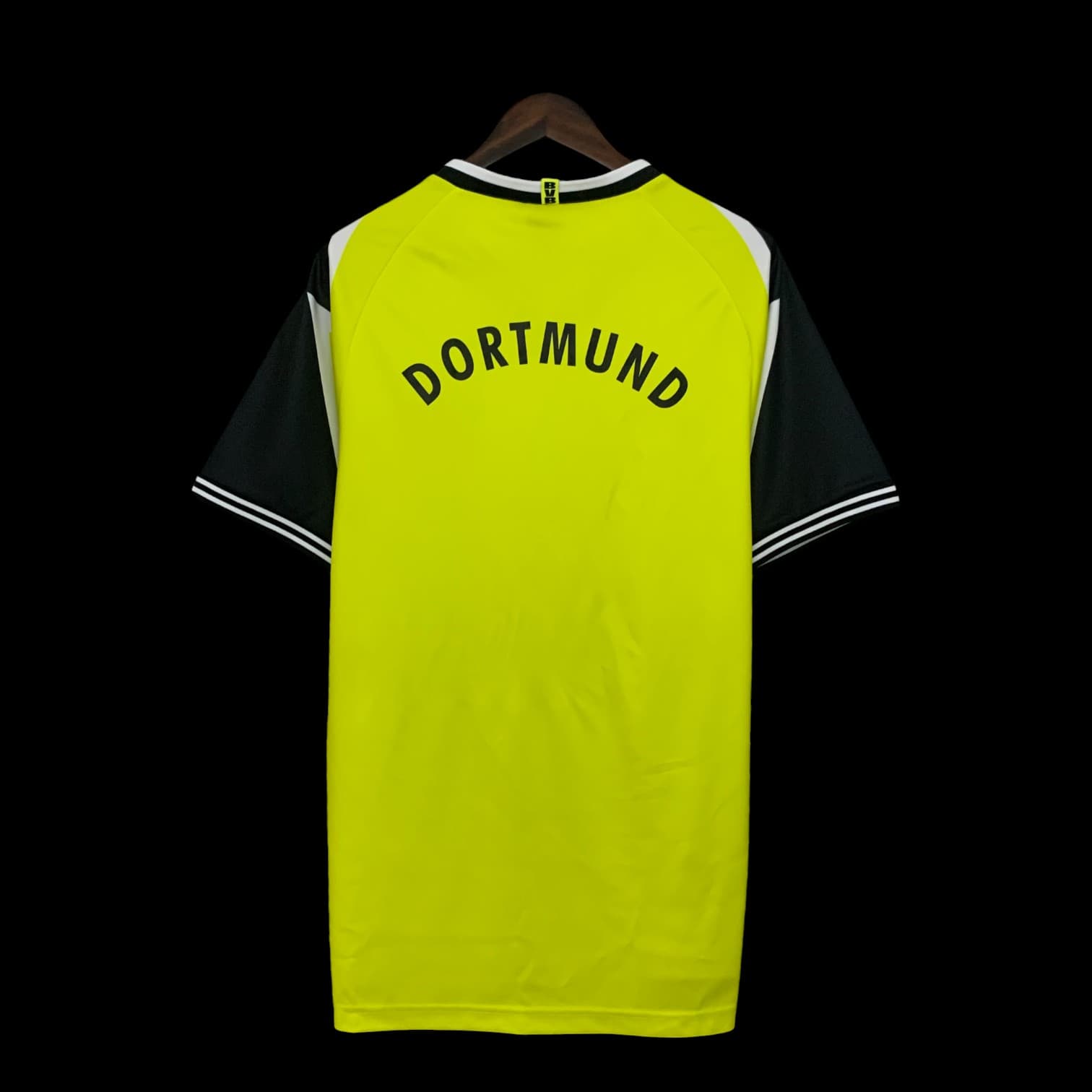 Vue arrière Dortmund Maillot Domicile Rétro 9596