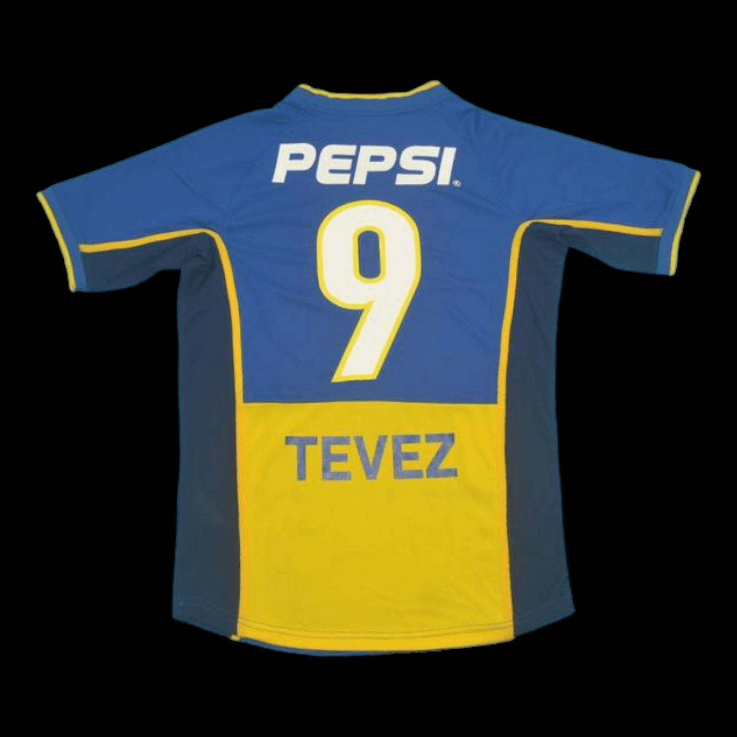 Vue arrière Boca Juniors Maillot Rétro Domicile 2002