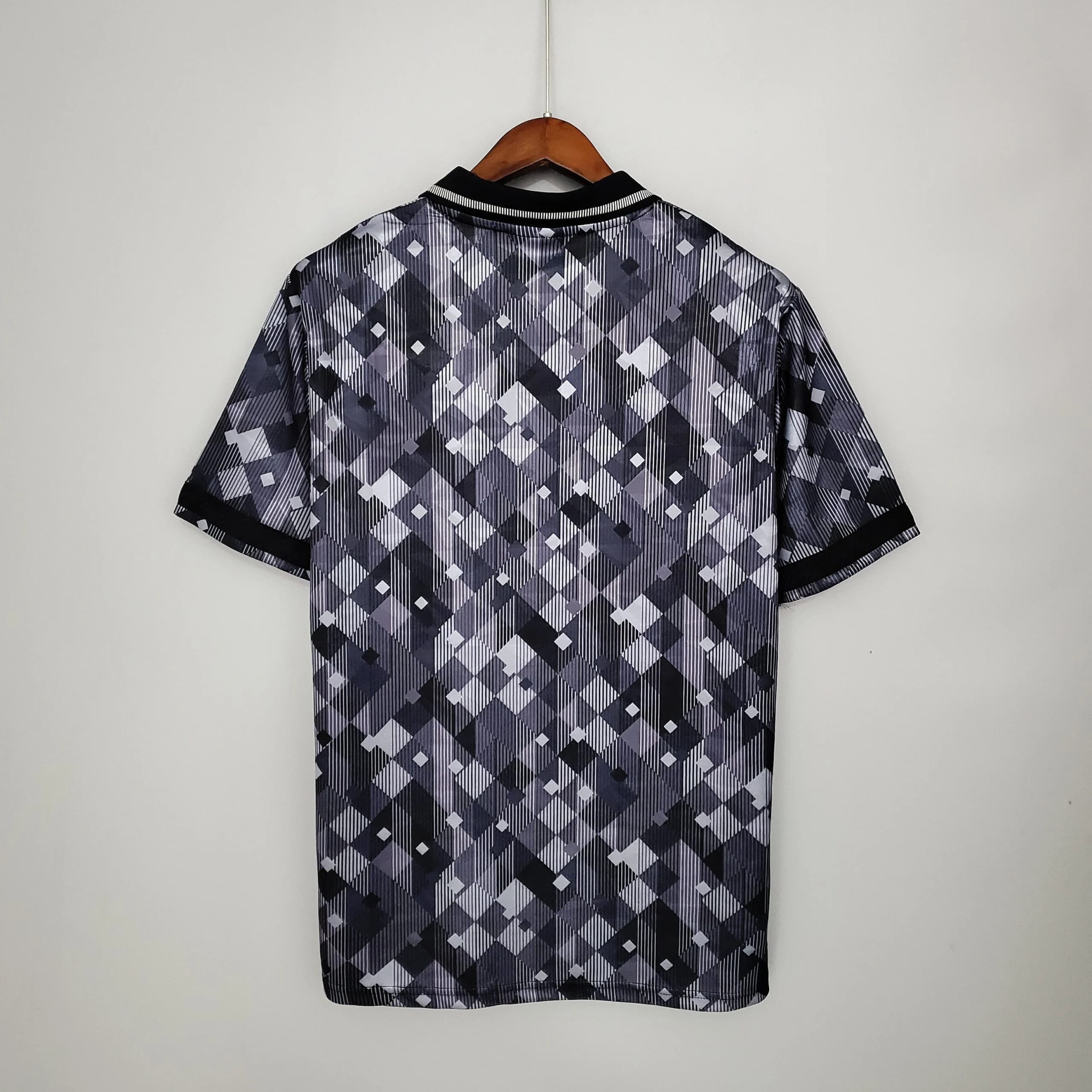 Vue arrière Angleterre Maillot Rétro 1990