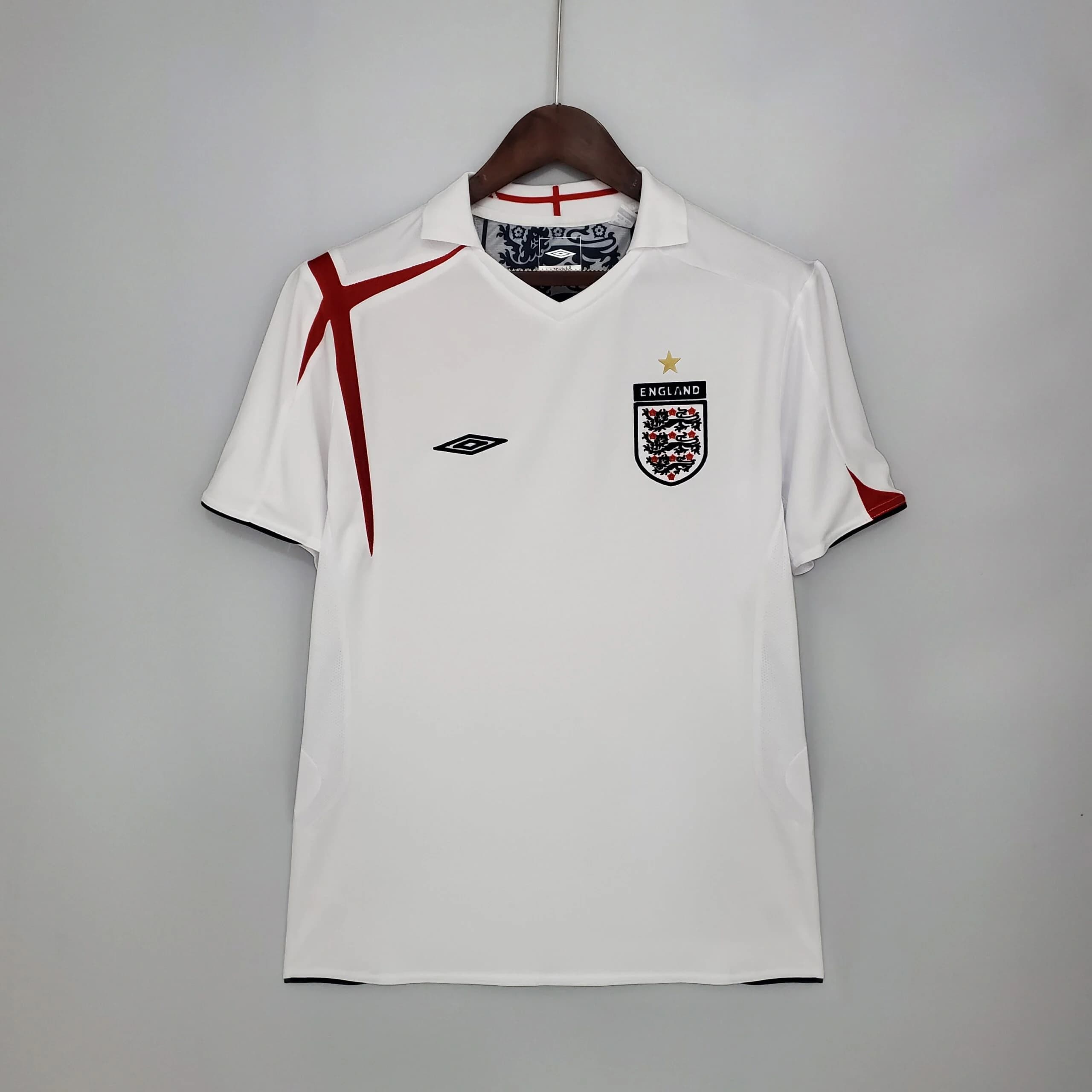 Angleterre Maillot Rétro 2006 - Vue 1