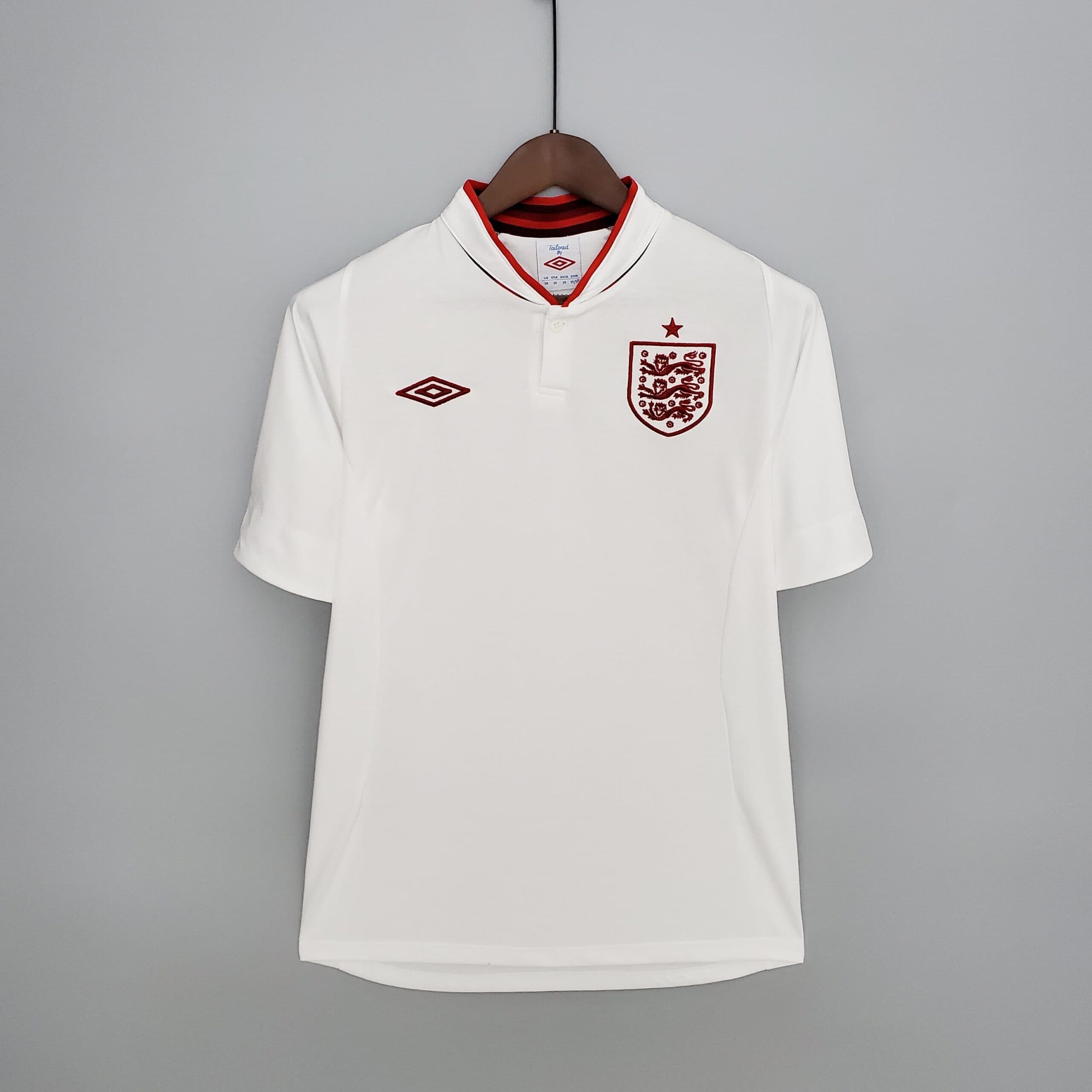 Angleterre Maillot Rétro 2012 - Vue 1
