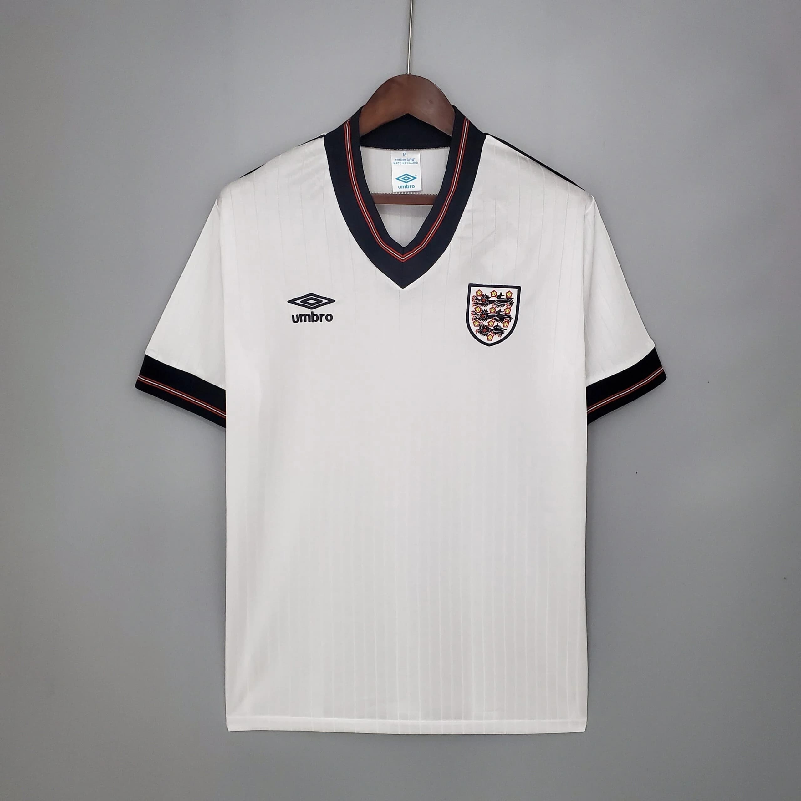 Angleterre Maillot Rétro 8487 - Vue 1