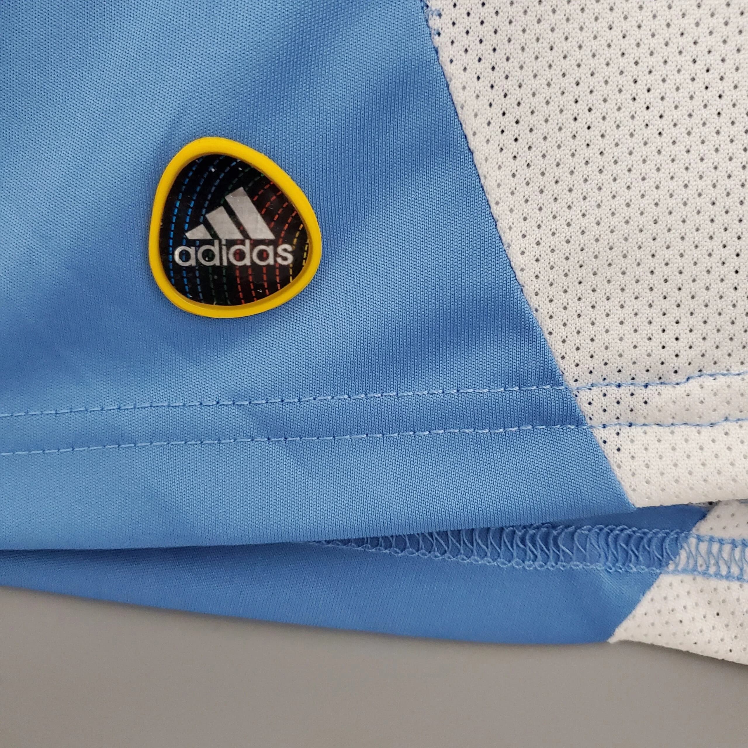Vue arrière Argentine Maillot Rétro 2010