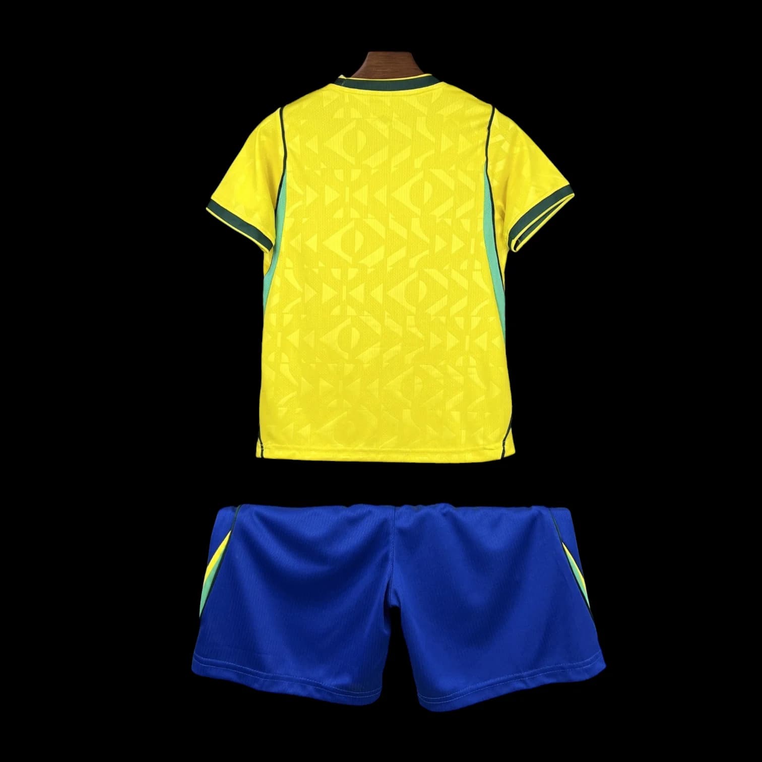 Vue arrière Brésil Maillot Domicile 2627 – Enfant