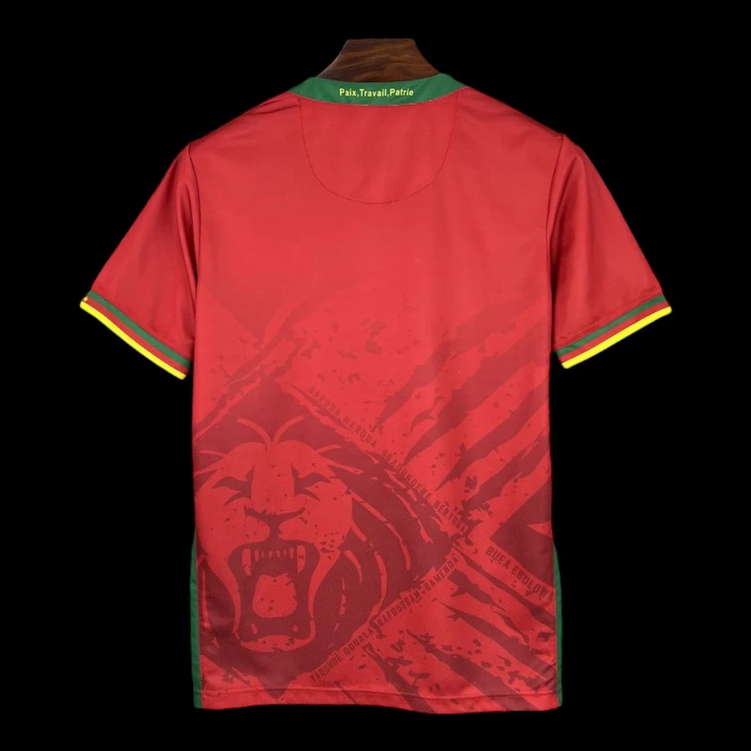 Vue arrière Cameroun Maillot Extérieur 2526