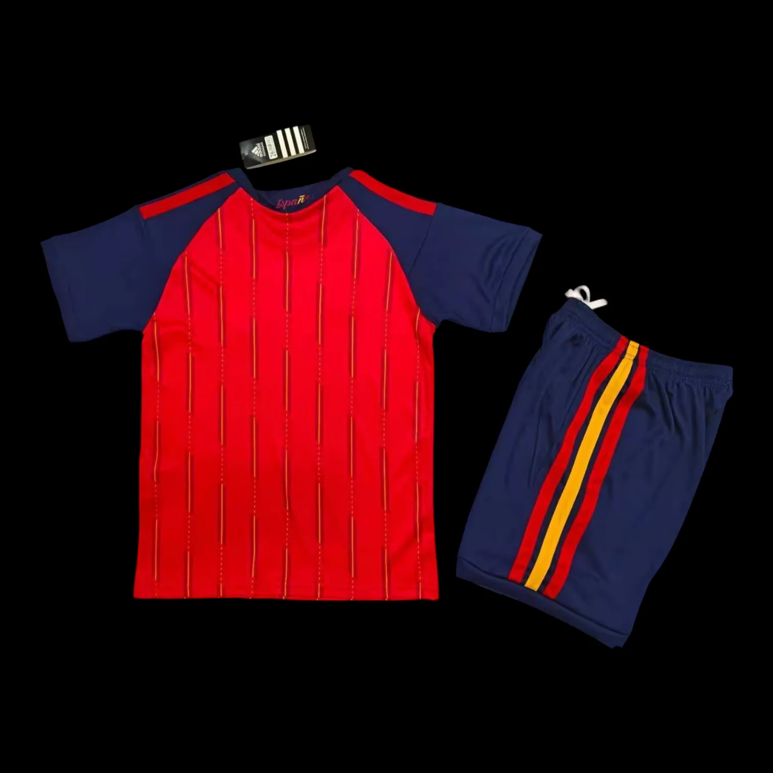 Vue arrière Espagne Maillot Domicile 2627 – Enfant