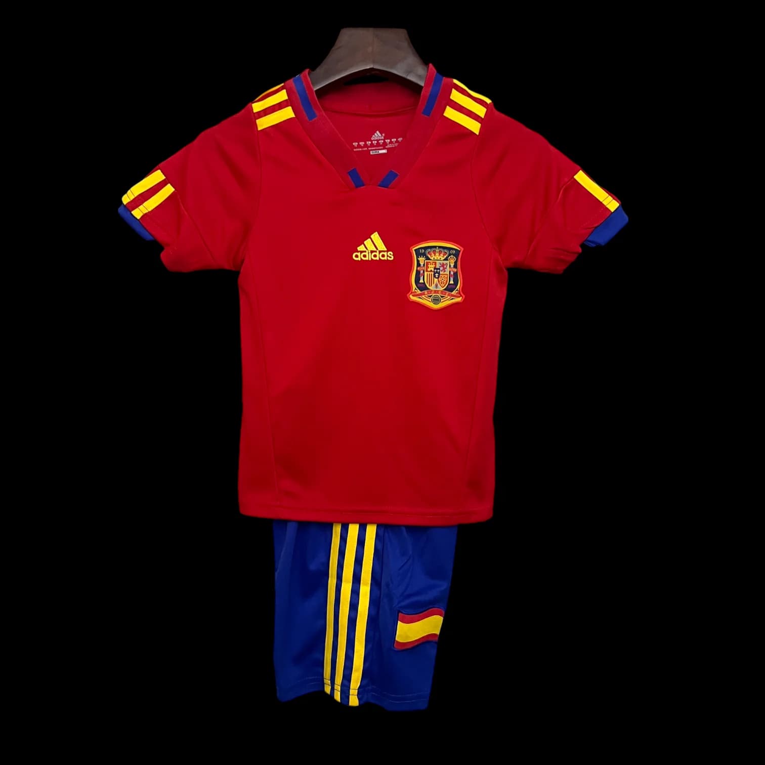 Espagne Maillot Rétro 2010 – Enfant - Vue 1