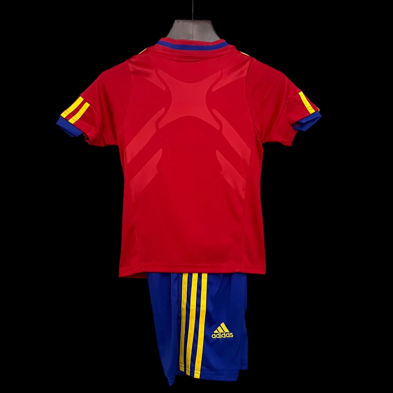 Vue arrière Espagne Maillot Rétro 2010 – Enfant