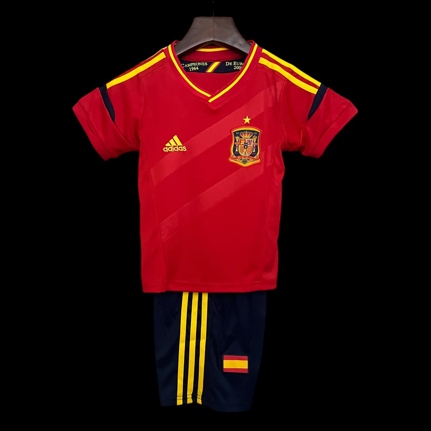 Espagne Maillot Rétro 2012 – Enfant - Vue 1