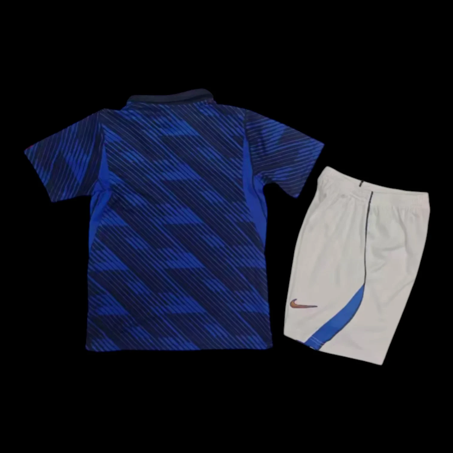 Vue arrière France Maillot Domicile 2627 – Enfant