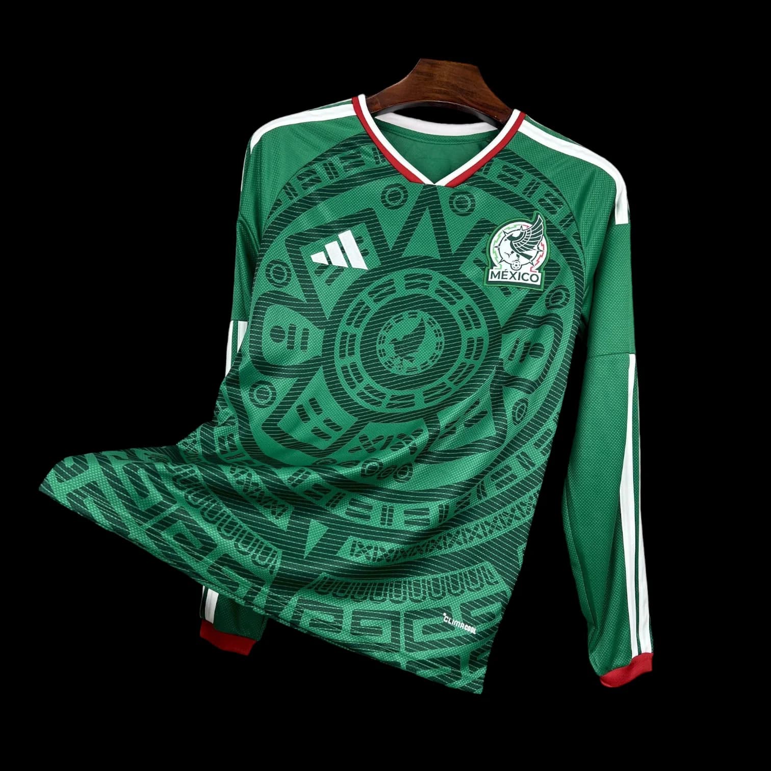 Maillot Mexique Maillot Domicile Manches Longues 2627 pas cher - Boutique Officielle Mexique