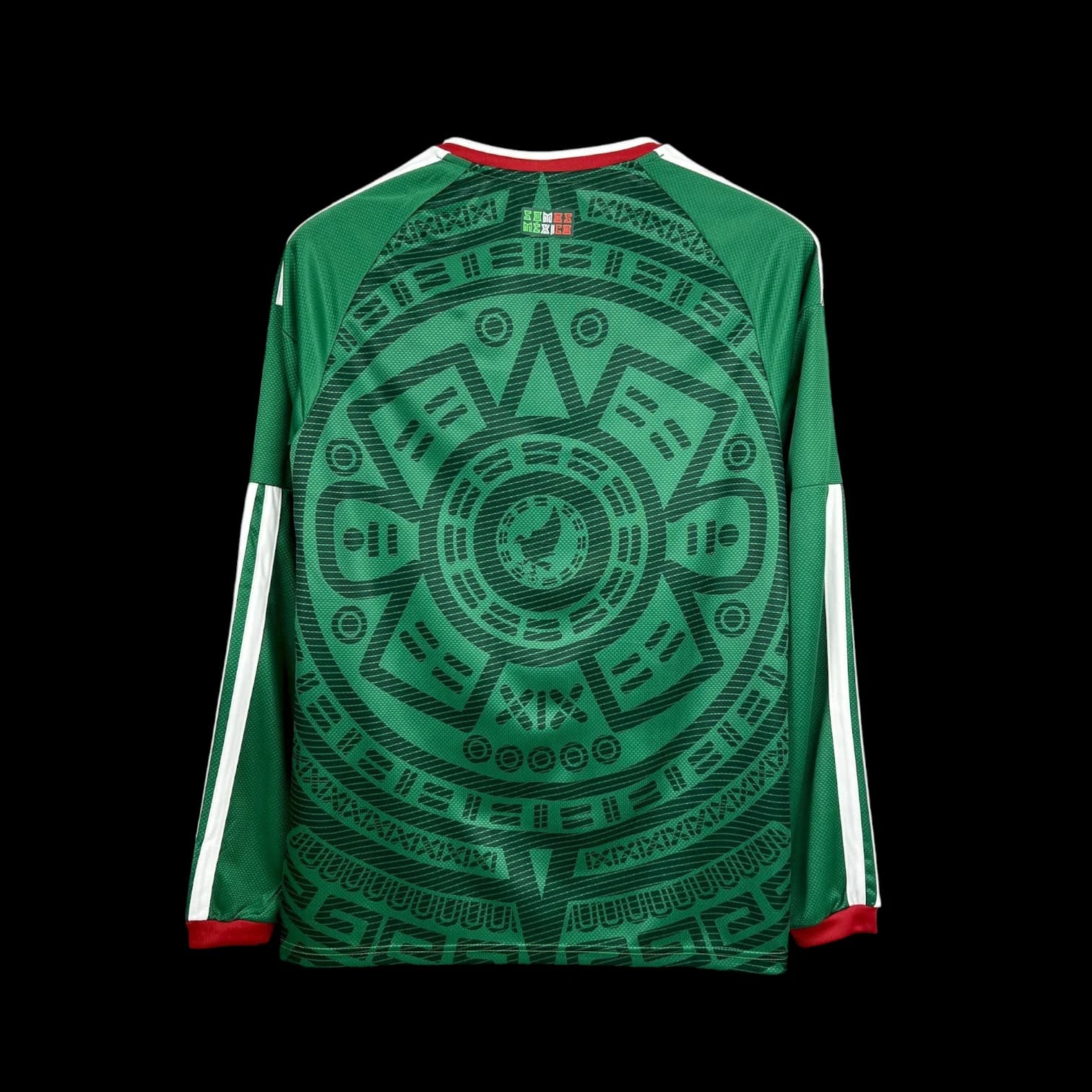 Vue arrière Mexique Maillot Domicile Manches Longues 2627