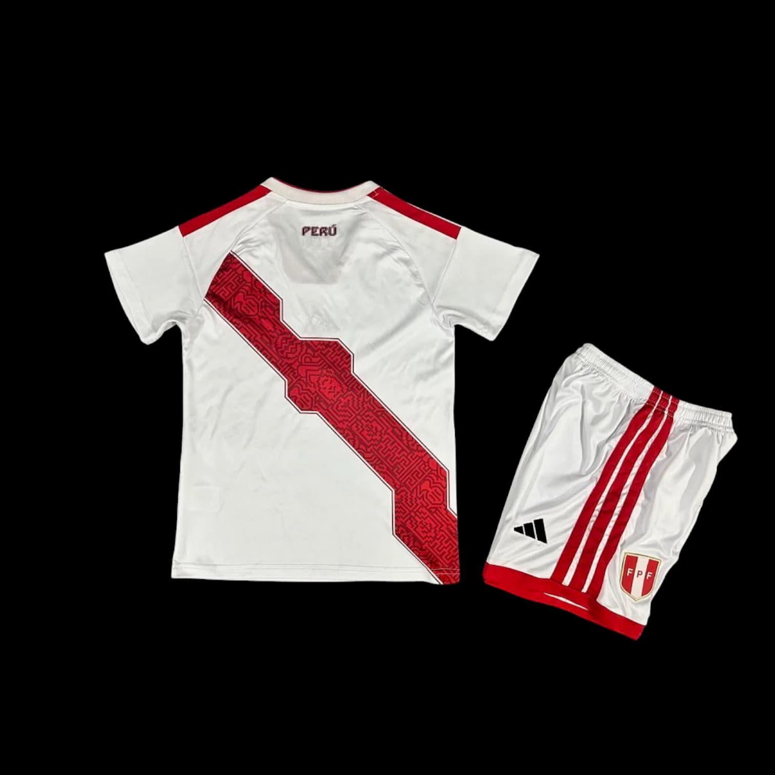 Vue arrière Perou Maillot Domicile 2627 – Enfant