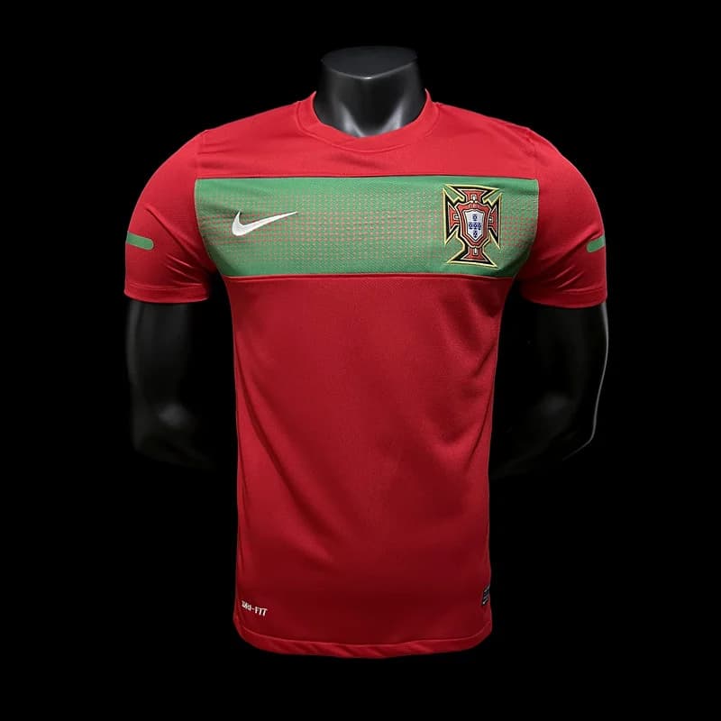 Portugal Maillot Domicile Rétro 2010 - Vue 1