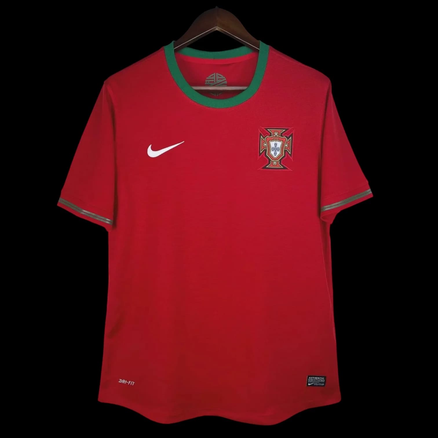 Portugal Maillot Domicile Rétro 2012 - Vue 1