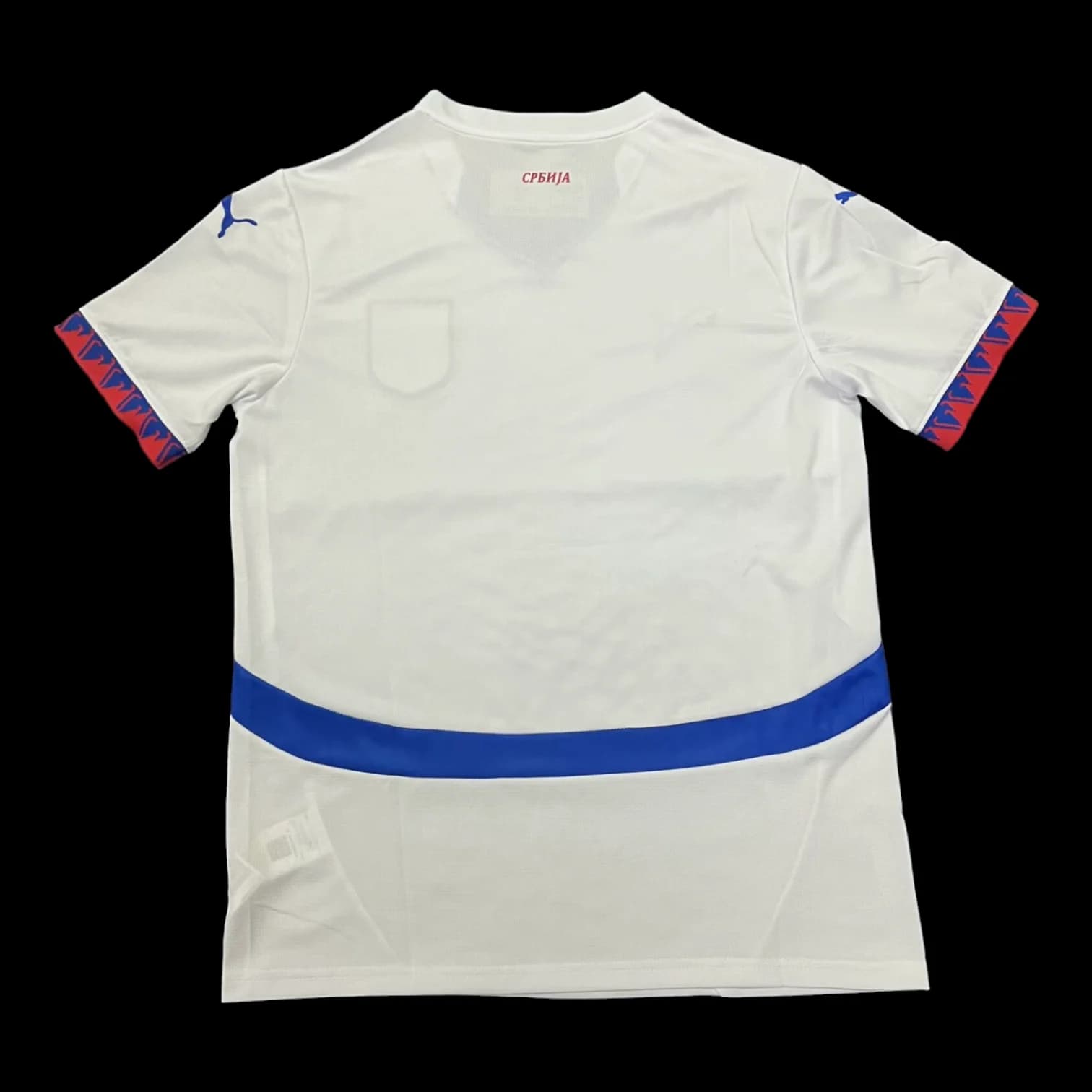 Vue arrière Serbie Maillot Extérieur 2425