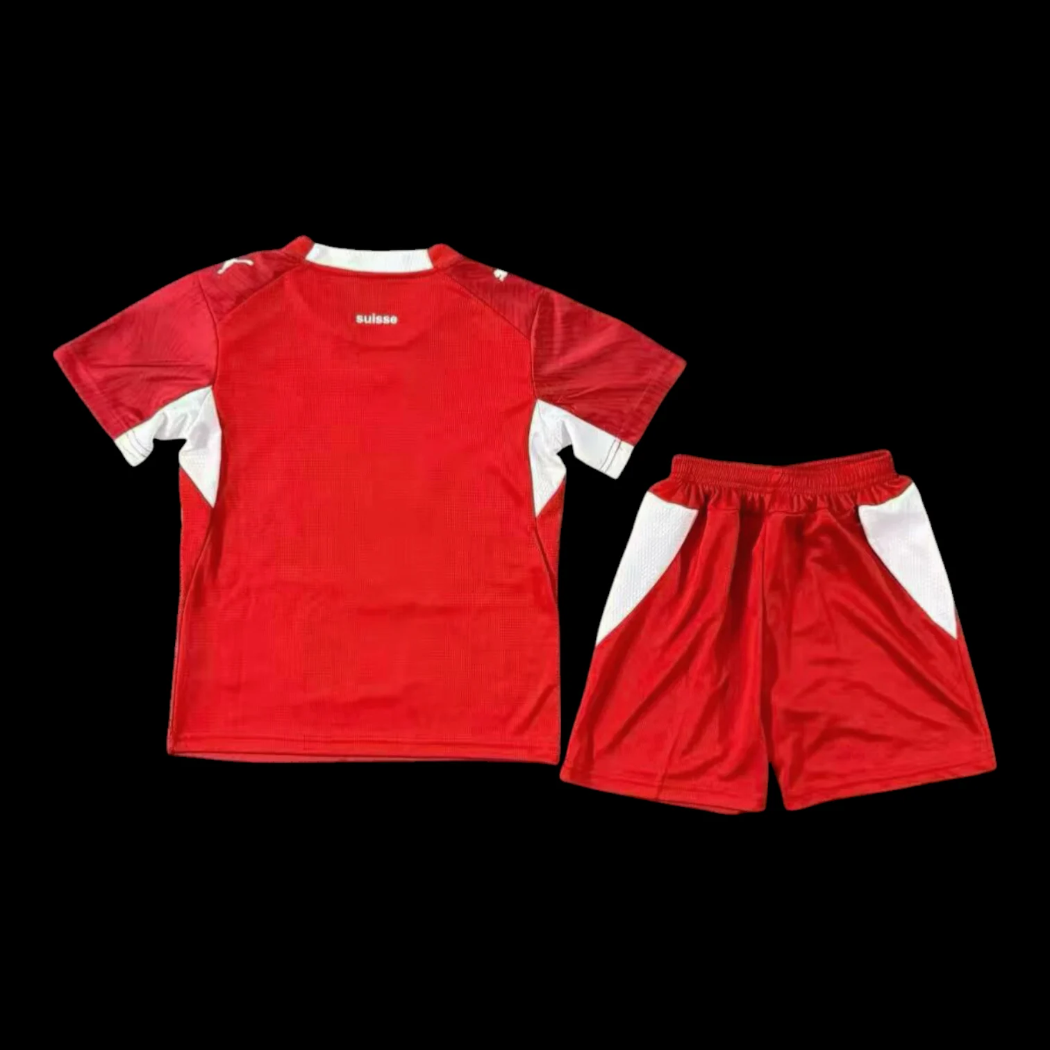Vue arrière Suisse Maillot Domicile 2627- Enfant