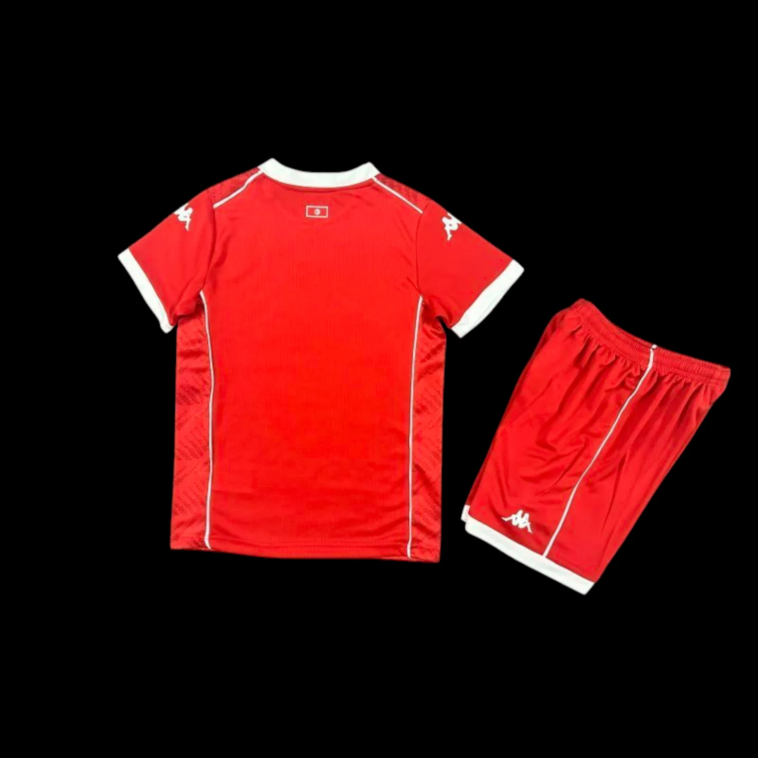 Vue arrière Tunisie Maillot Domicile 2627 – Enfant