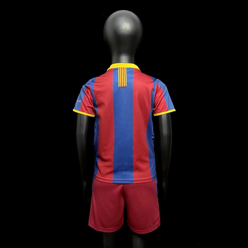 Vue arrière Barcelone Maillot Rétro 1011 – Enfant