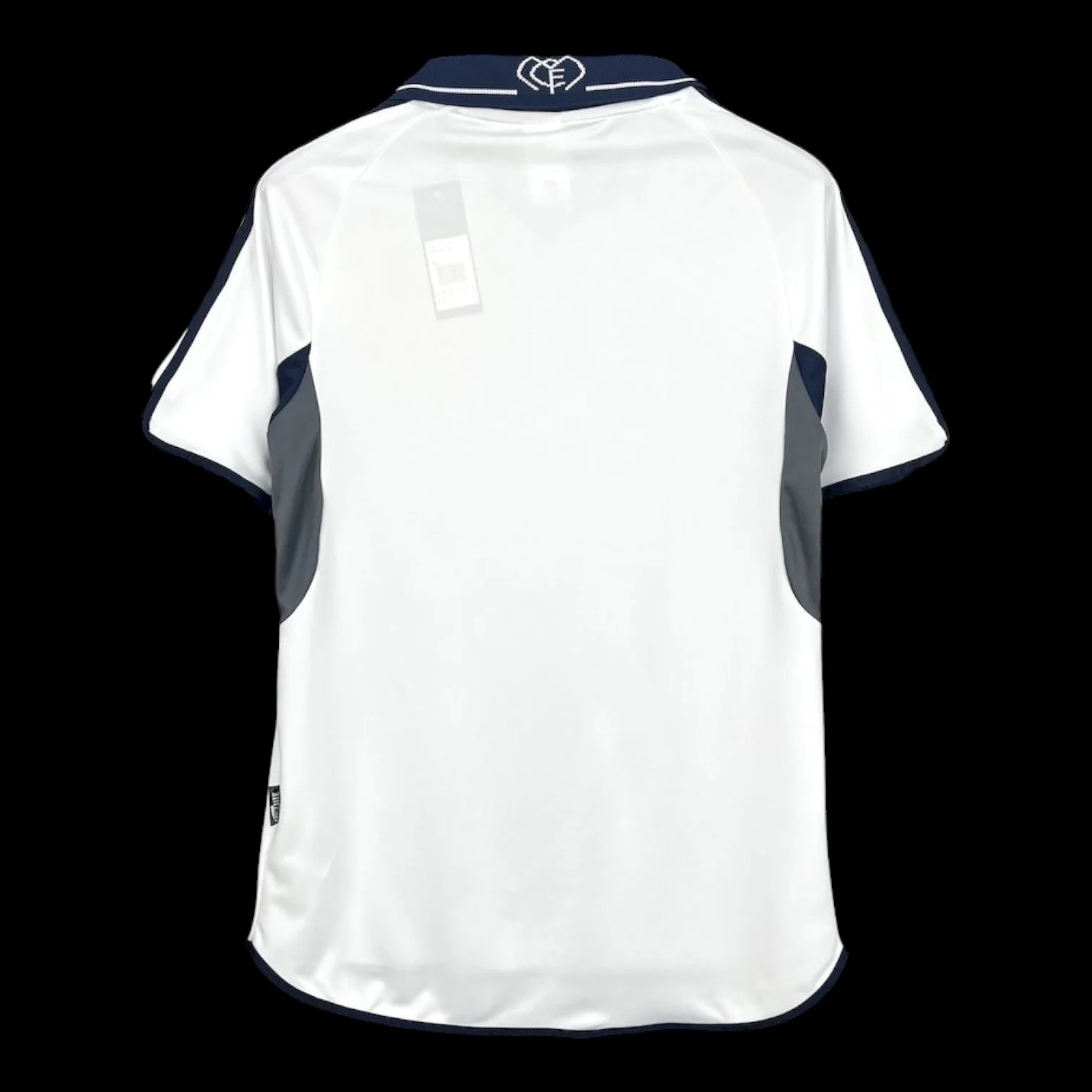 Vue arrière Real Madrid Maillot Domicile Rétro 200001