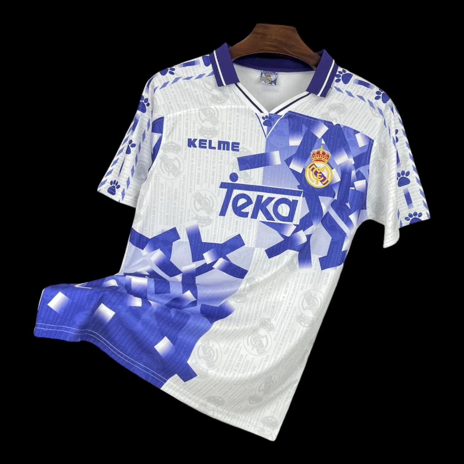 Real Madrid Maillot Third Rétro 199697 - Vue 1