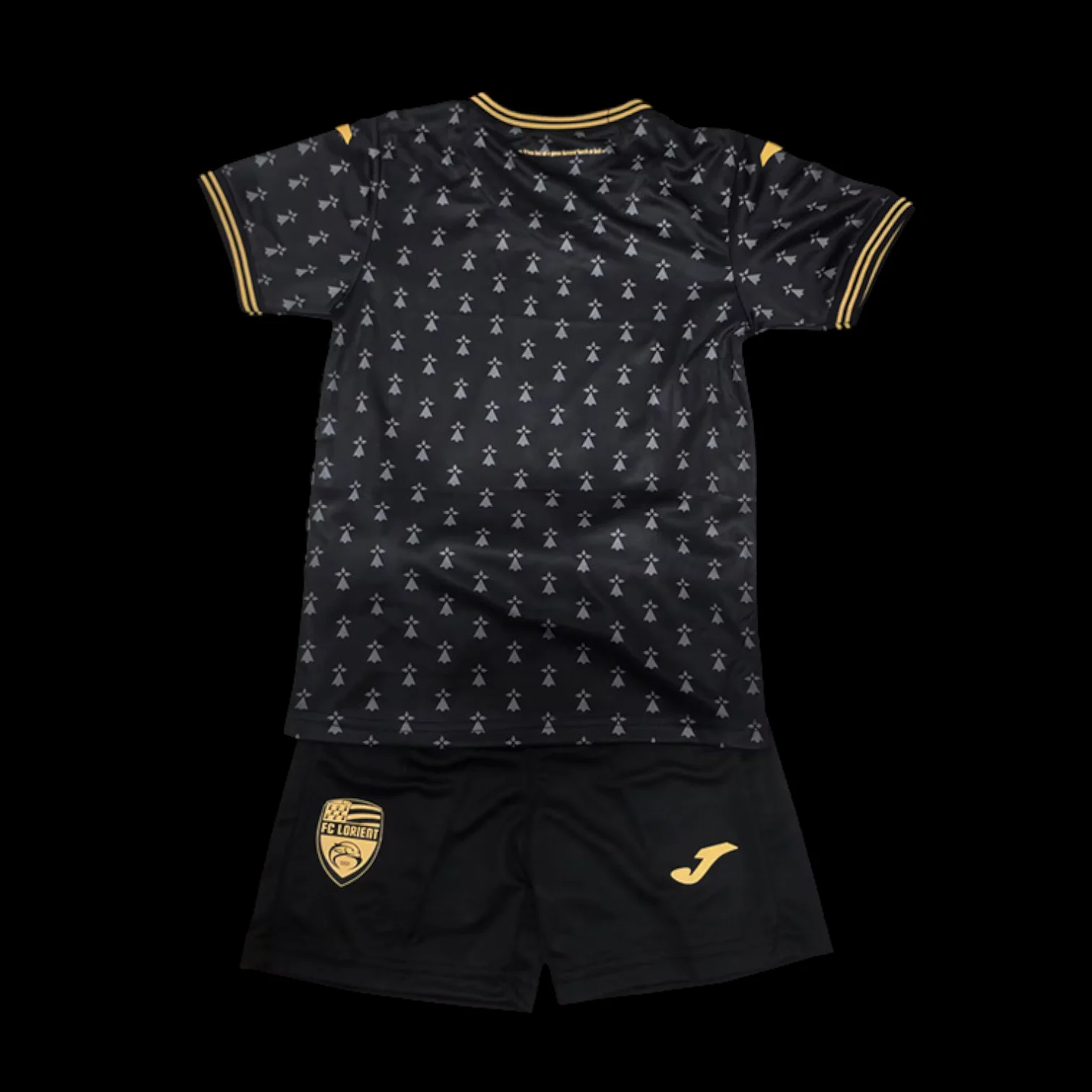 Vue arrière Lorient Maillot Third 2526 – Enfant