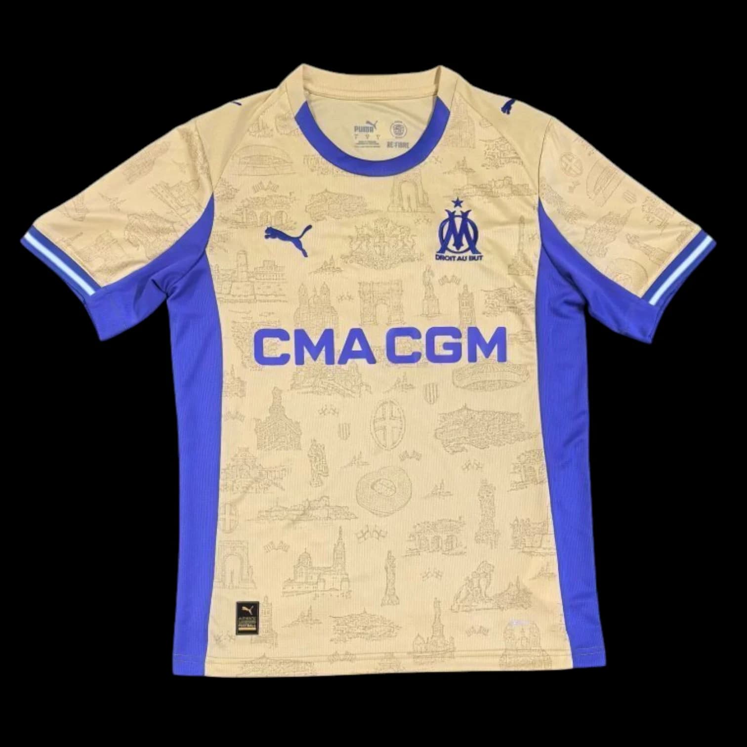 Marseille Maillot Fourth 2526 - Vue 1