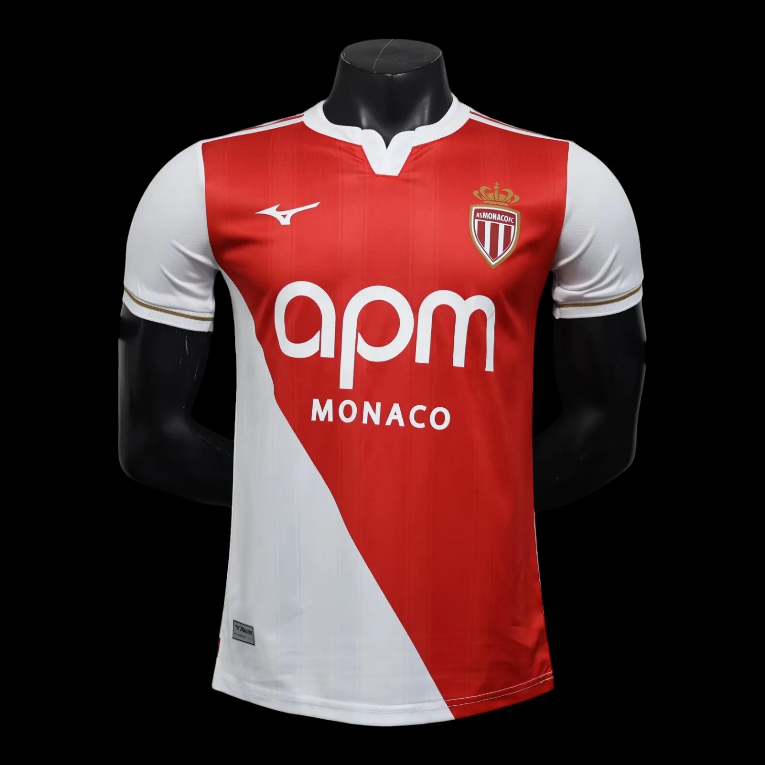 Maillot Monaco Maillot Domicile 2526 – Version Player pas cher - Boutique Officielle Monaco