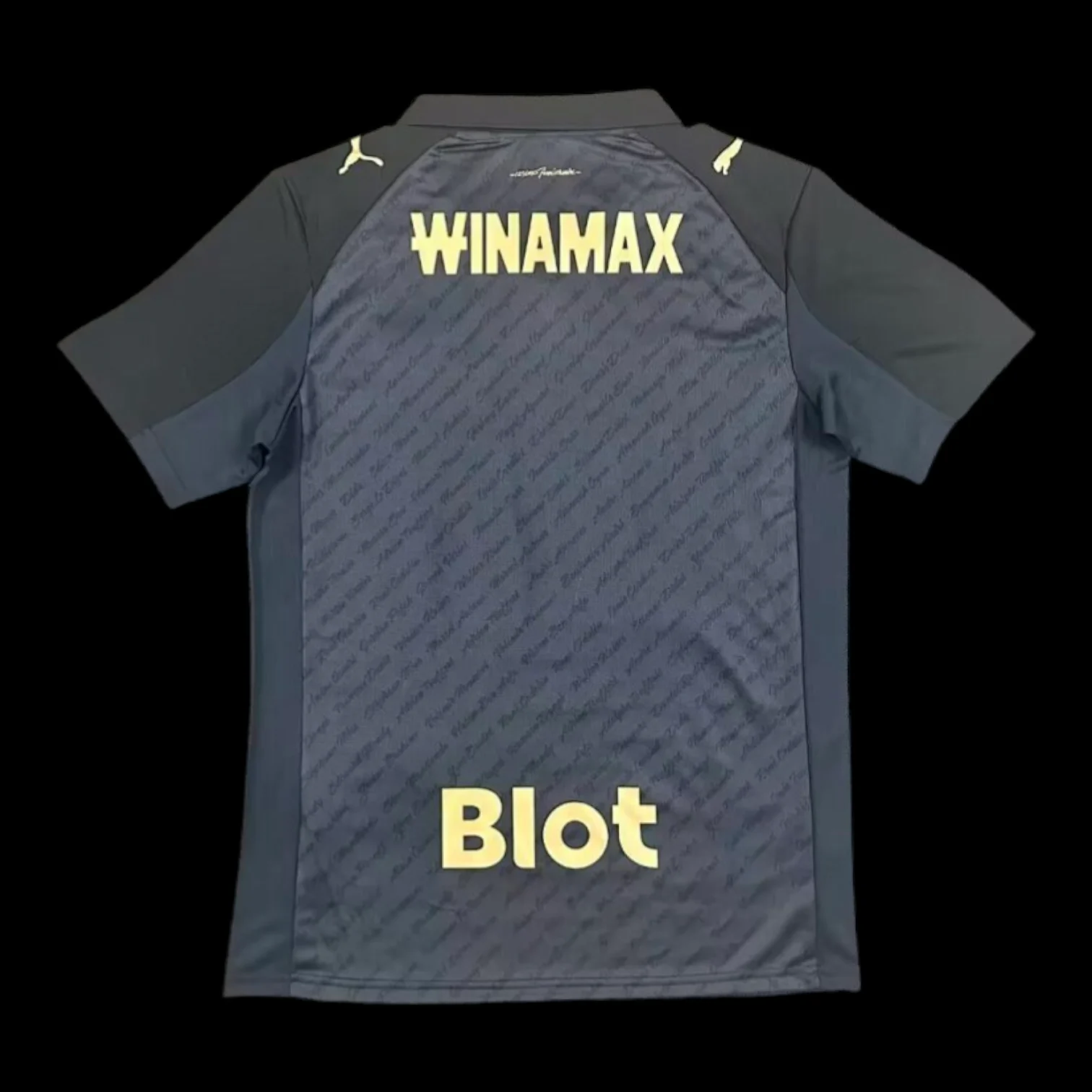 Vue arrière Rennes Maillot 125e anniversaire 2526 – NOIR