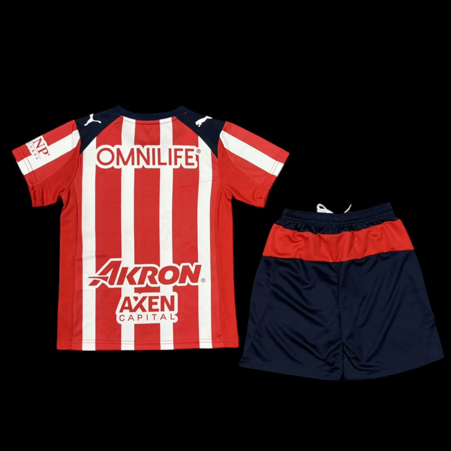 Vue arrière Chivas Maillot Domicile 2526 – Enfant