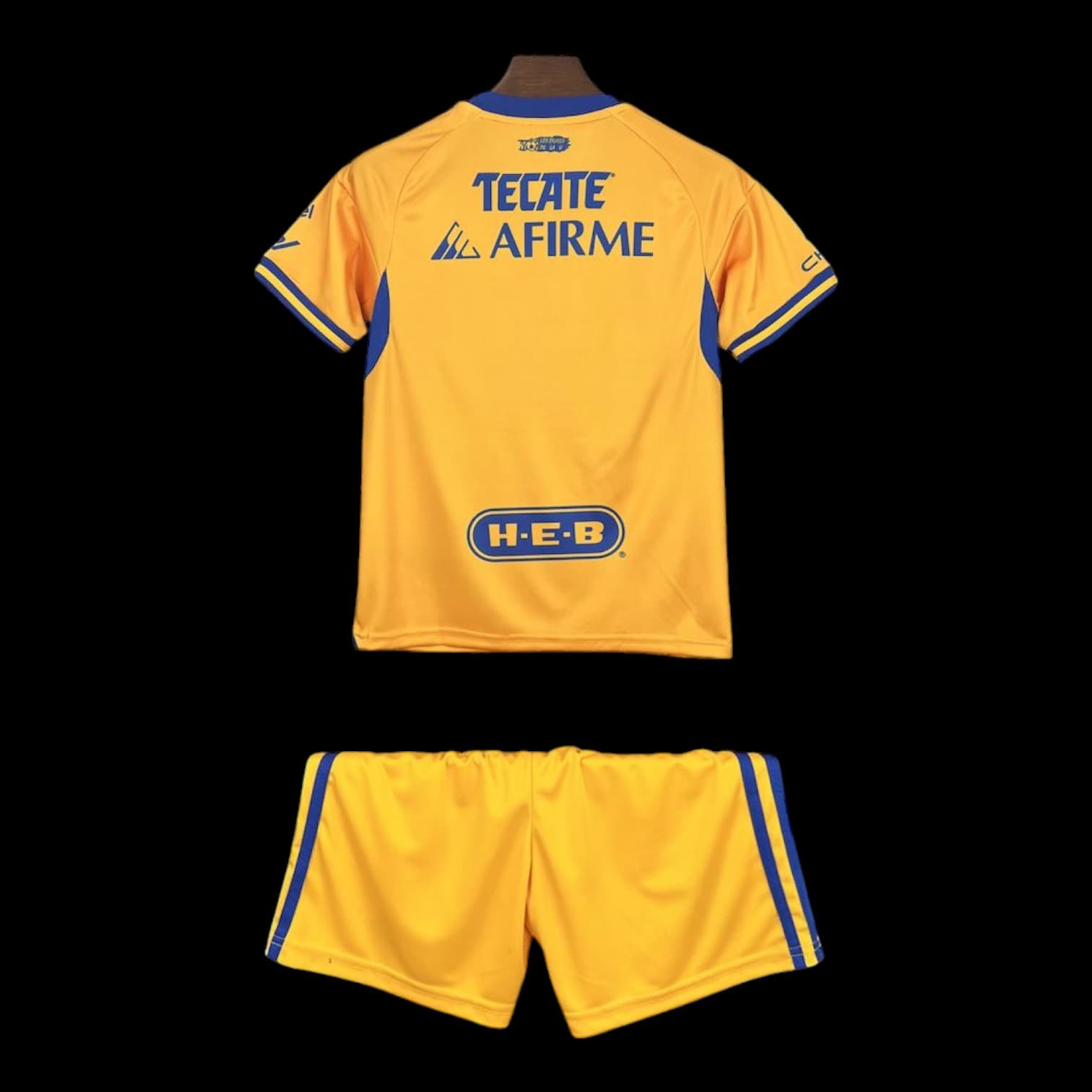 Vue arrière Tigres Maillot Domicile 2526 – Enfant